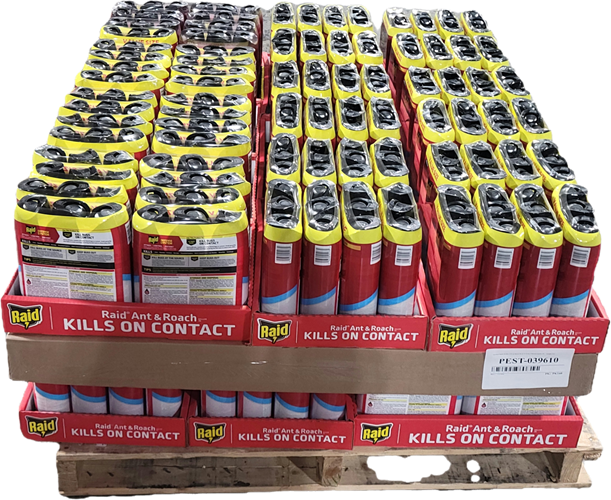 SP PEST2025 RAID ANT & ROACH 3CT 17.5oz FRESH DISPLAY