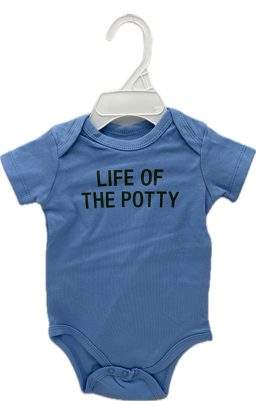 LIFE OF THE POTTY ONESIE 3-6 MONTHS