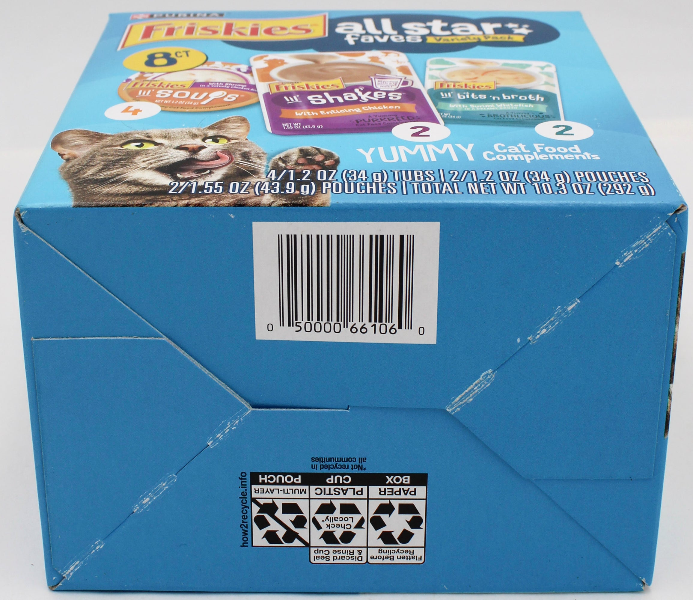 FRISKIES ALLSTAR FAVES VARIETY PACK 8CT 10.3oz. BB 8.31.26 NI