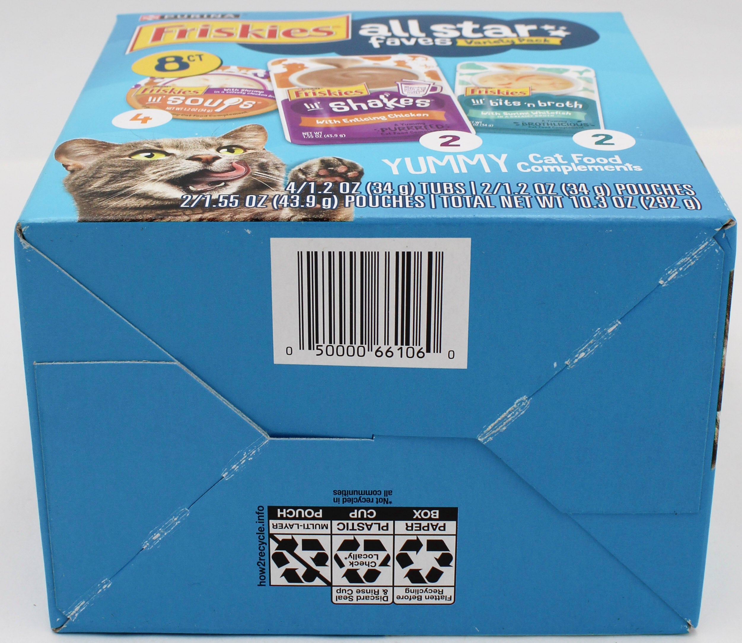 FRISKIES ALLSTAR FAVES VARIETY PACK 8CT 10.3oz. BB 8.31.26 NI