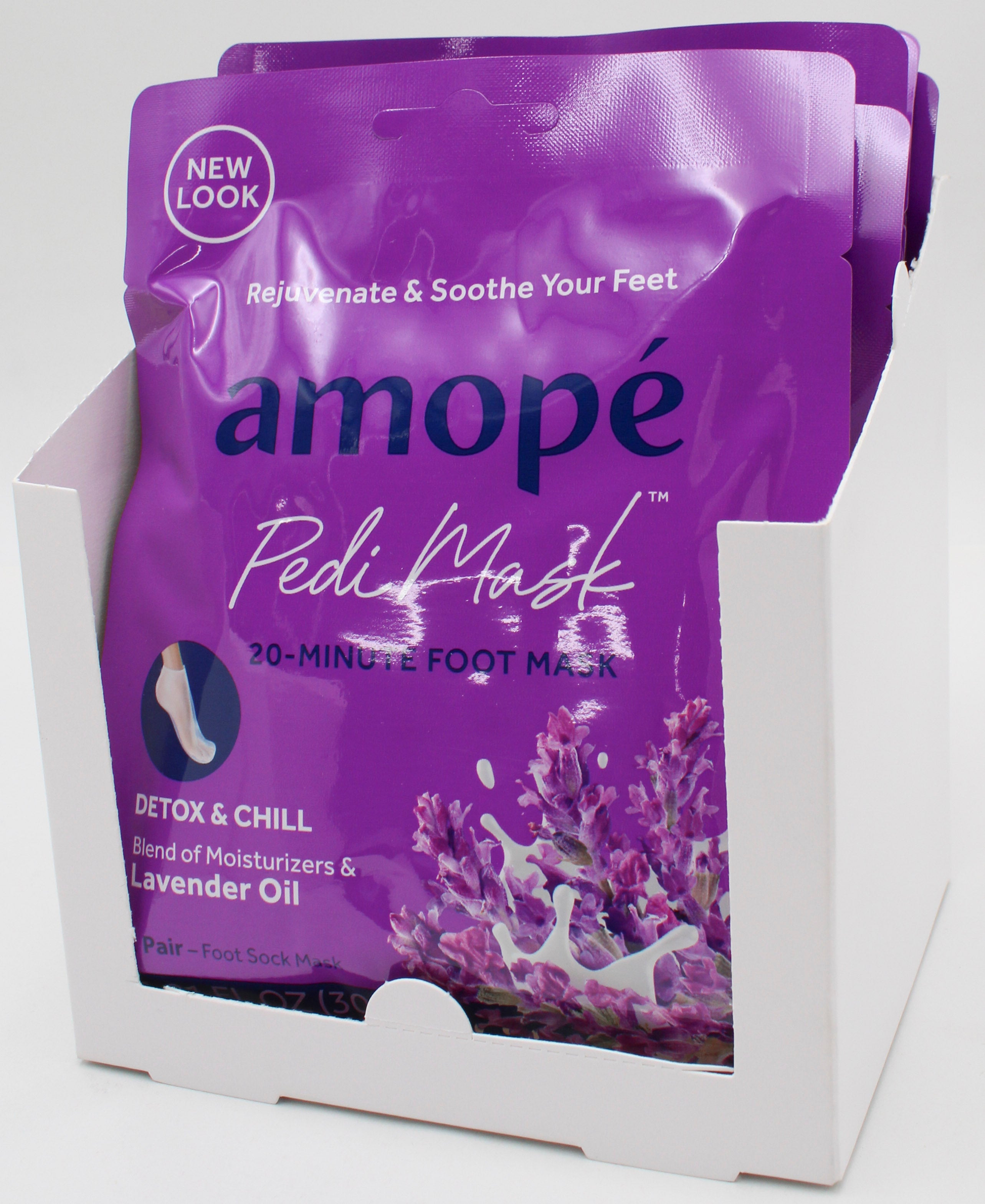 AMOPE FOOT MASK LAVENDER OIL