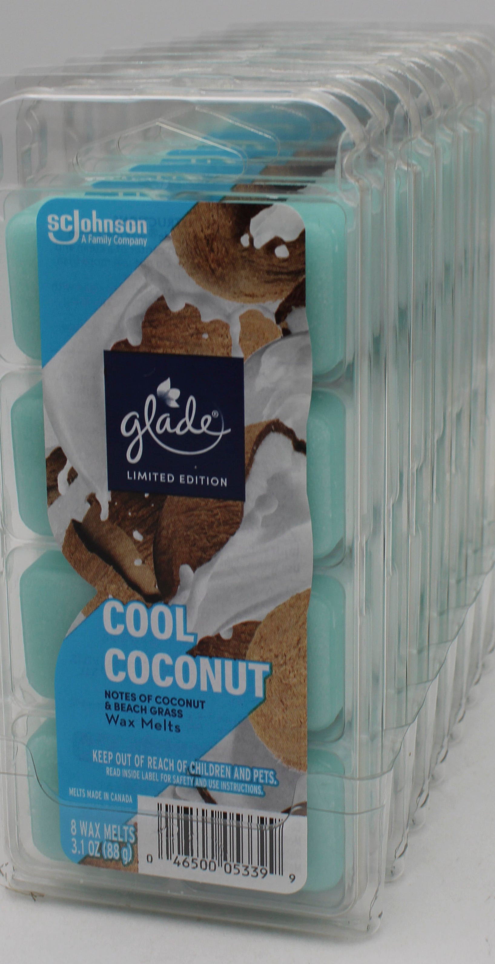 GLADE WAX MELTS COOL COCONUT 3.1oz US