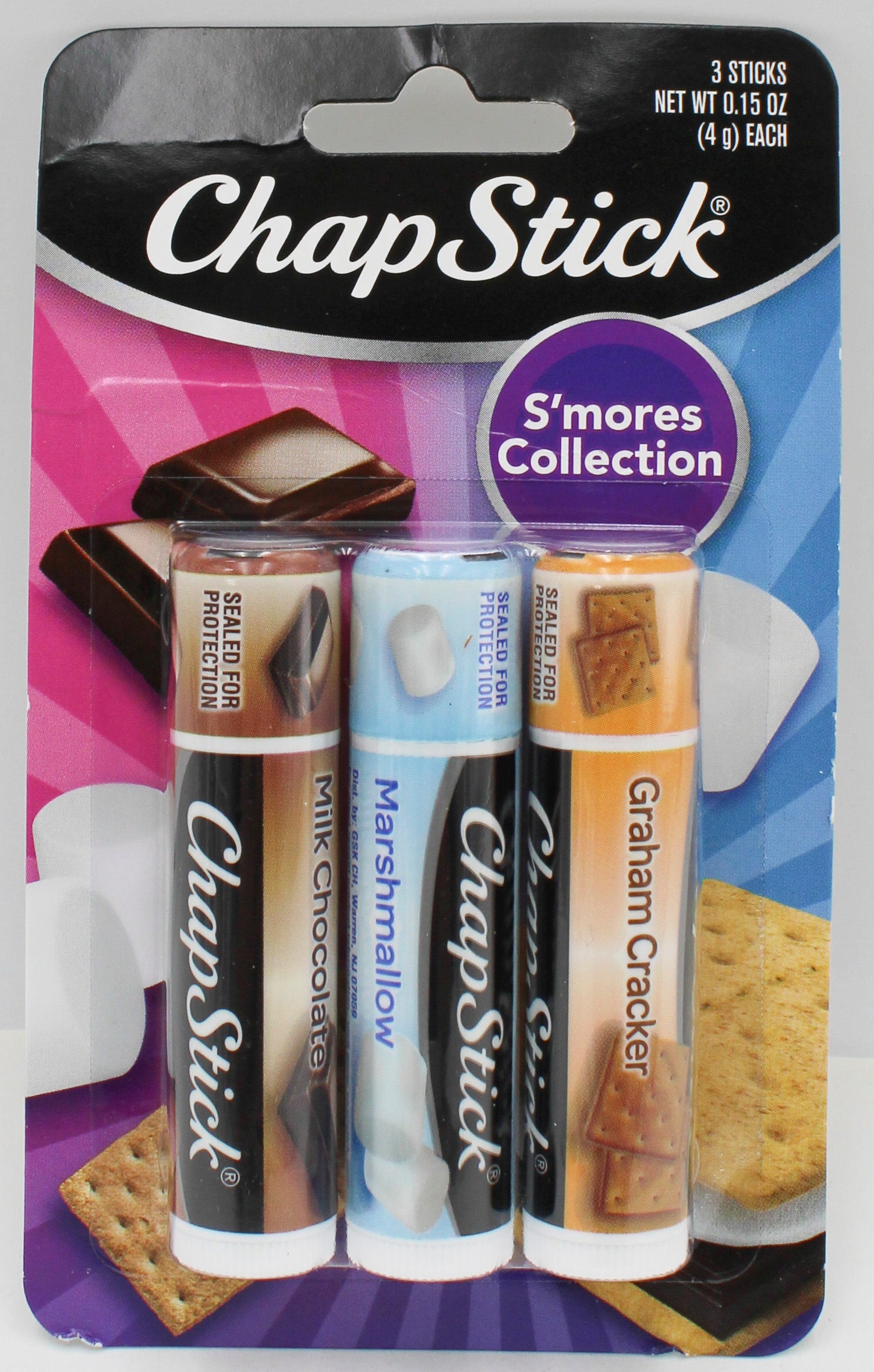 CHAPSTICK SMORES 3PK .45oz exp 9/30/2027
