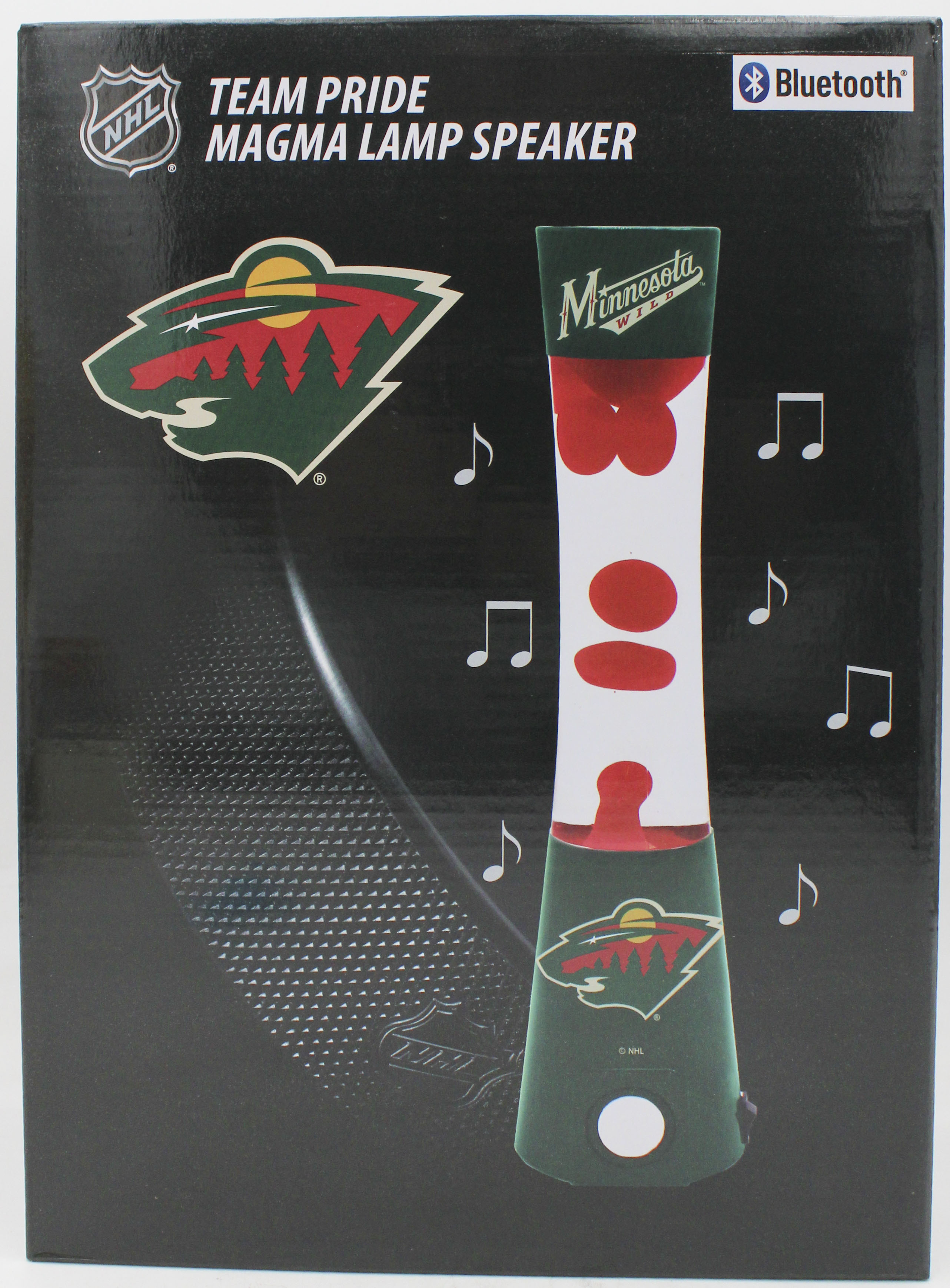 NHL MINNESOTA WILD LAVA LAMP SPEAKER 16.5"