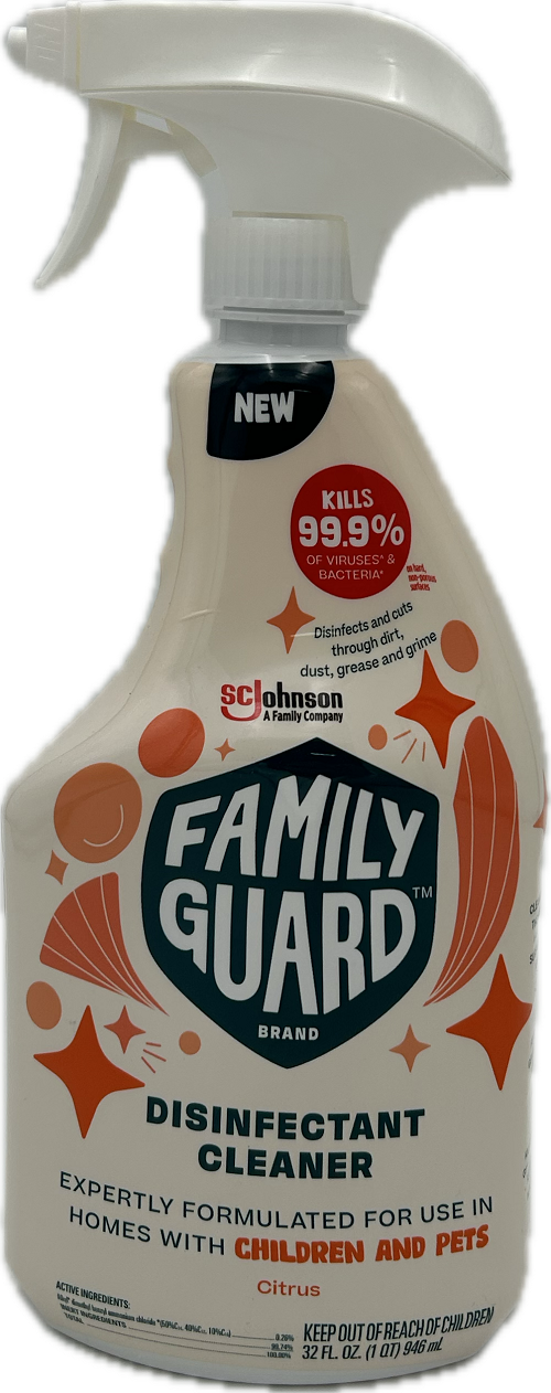 FAMILY GUARD DISINFECTANT TRIGGER CITRUS 32oz US