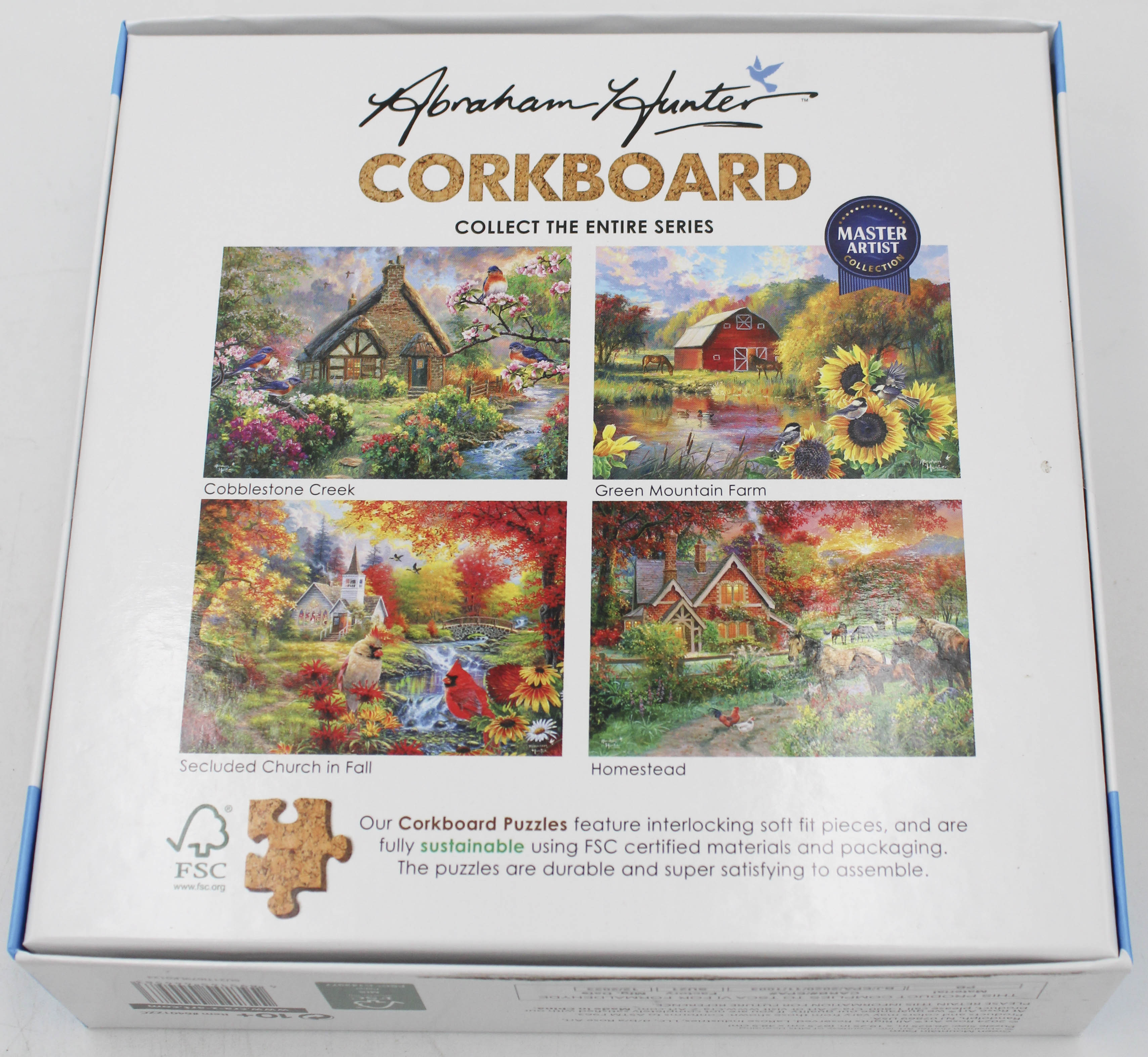 CRA-Z-ART ABRAHAM HUNTER 1000PC. CORK PUZZLE ASST. PP $11.99
