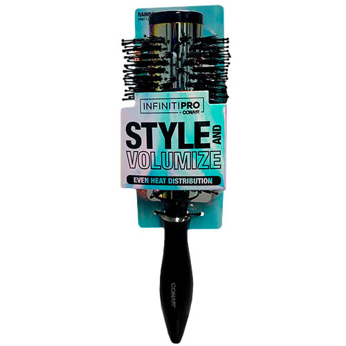 SPIRAL RAINBOW ROUND DRY BRUSH/NI