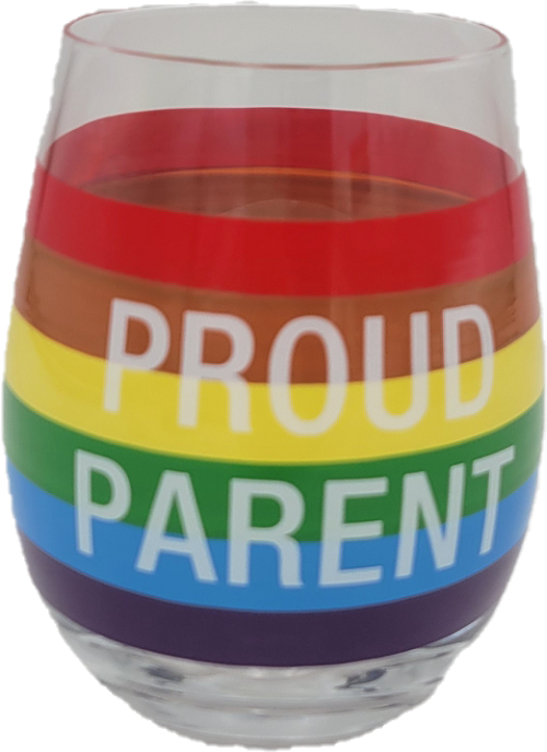 PROUD PARENT WINE GLASS 16oz