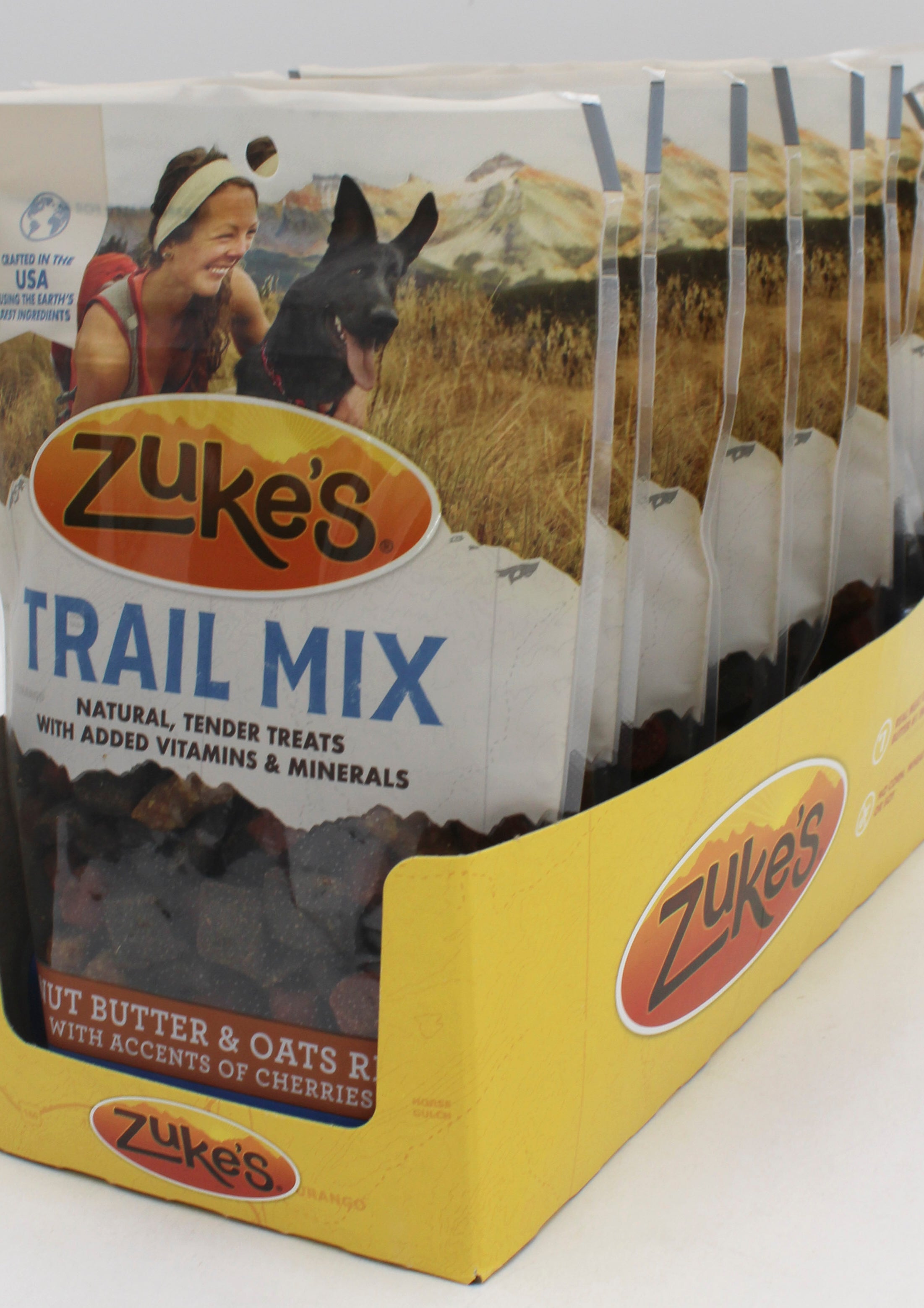 ZUKE TRAILMIX PEANUT BUTTER AND OATS 6oz  BB 8.31.26 NI