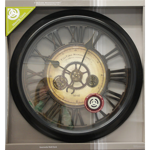GEARWORKS WALL CLOCK 24"-BOXED