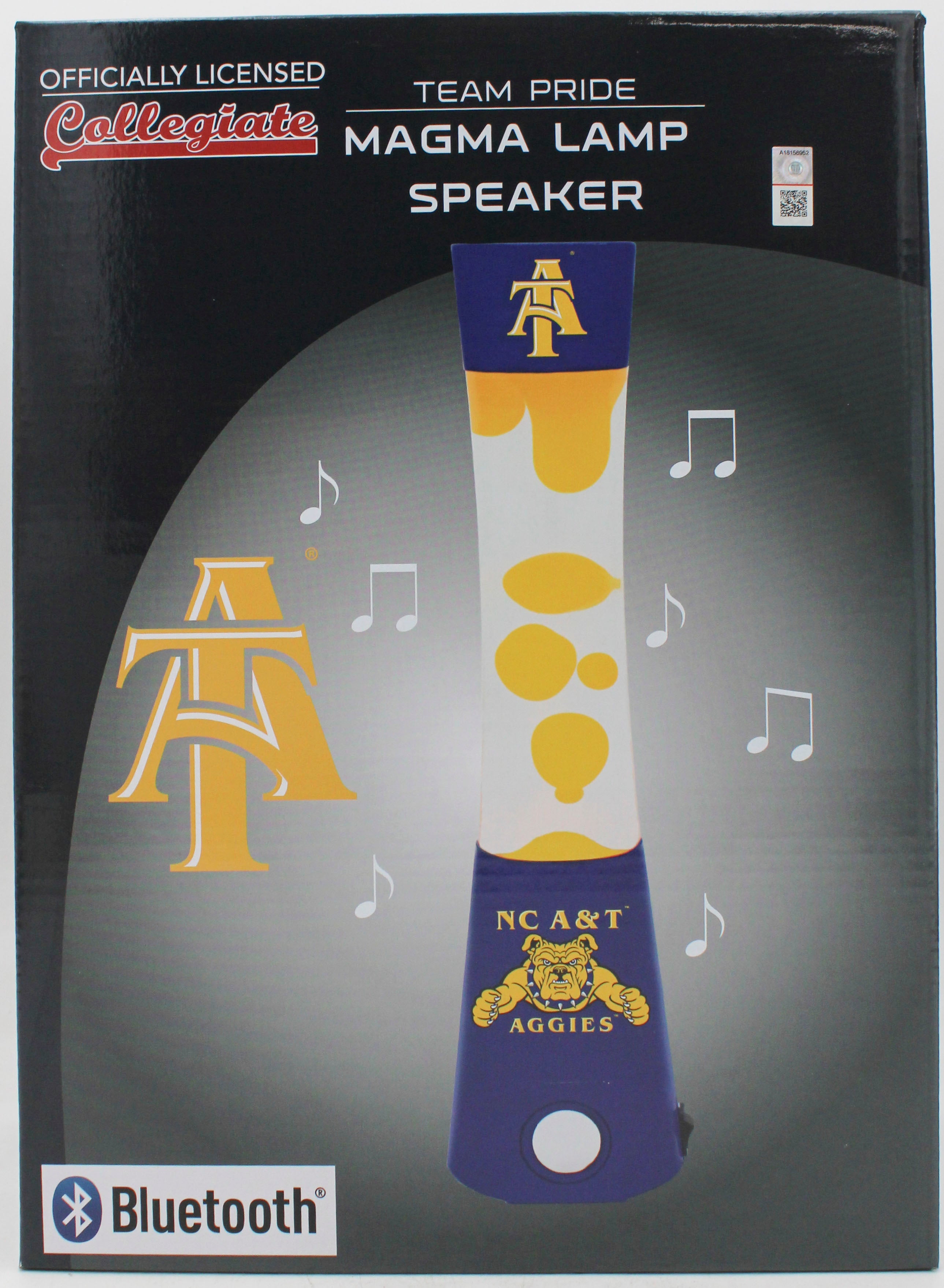 NCAA NORTH CAROLINA A&T AGGIES LAVA LAMP SPEAKER  16.5"