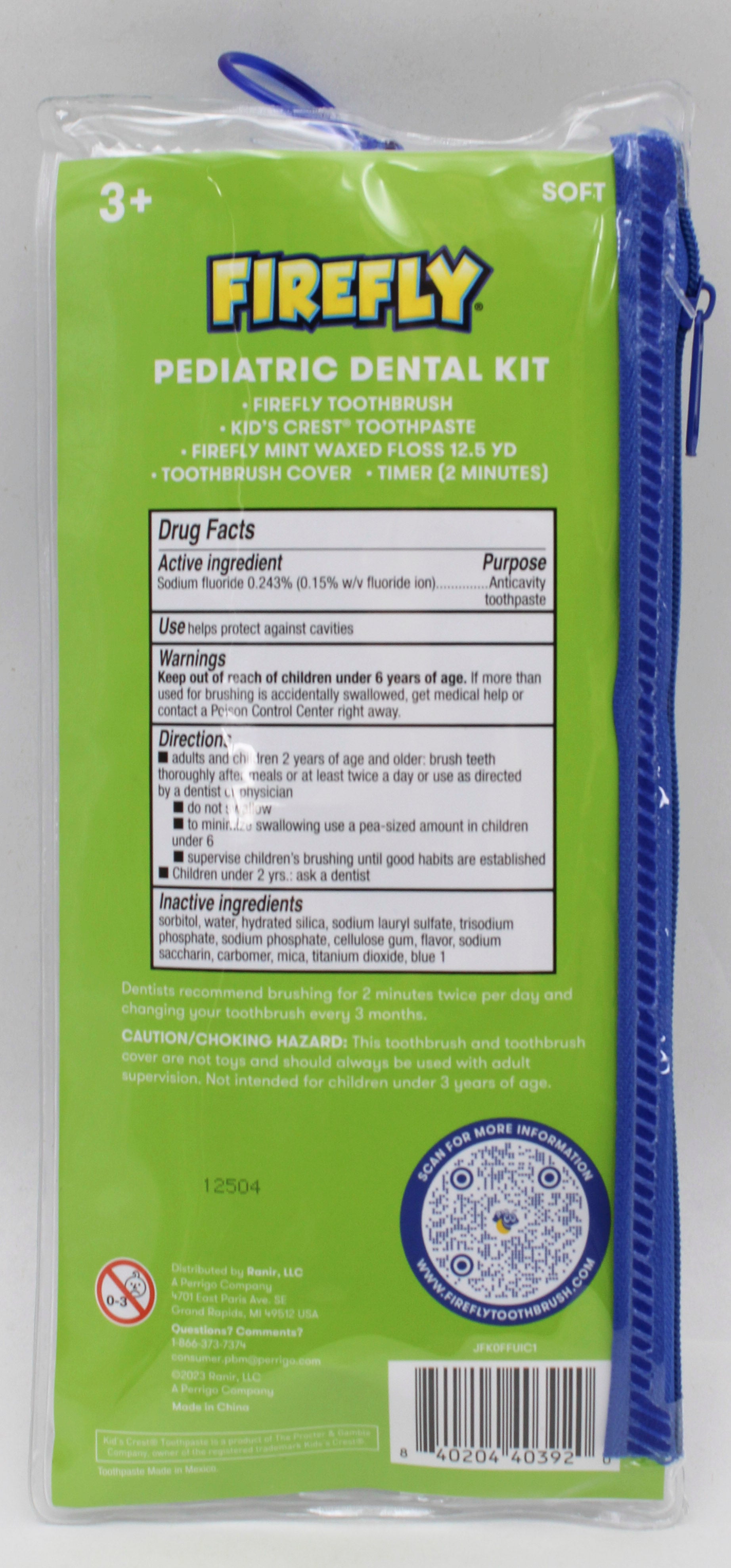 Firefly Kids 6pc Dental Kit (Exp 04/2027) Wholesale Pack