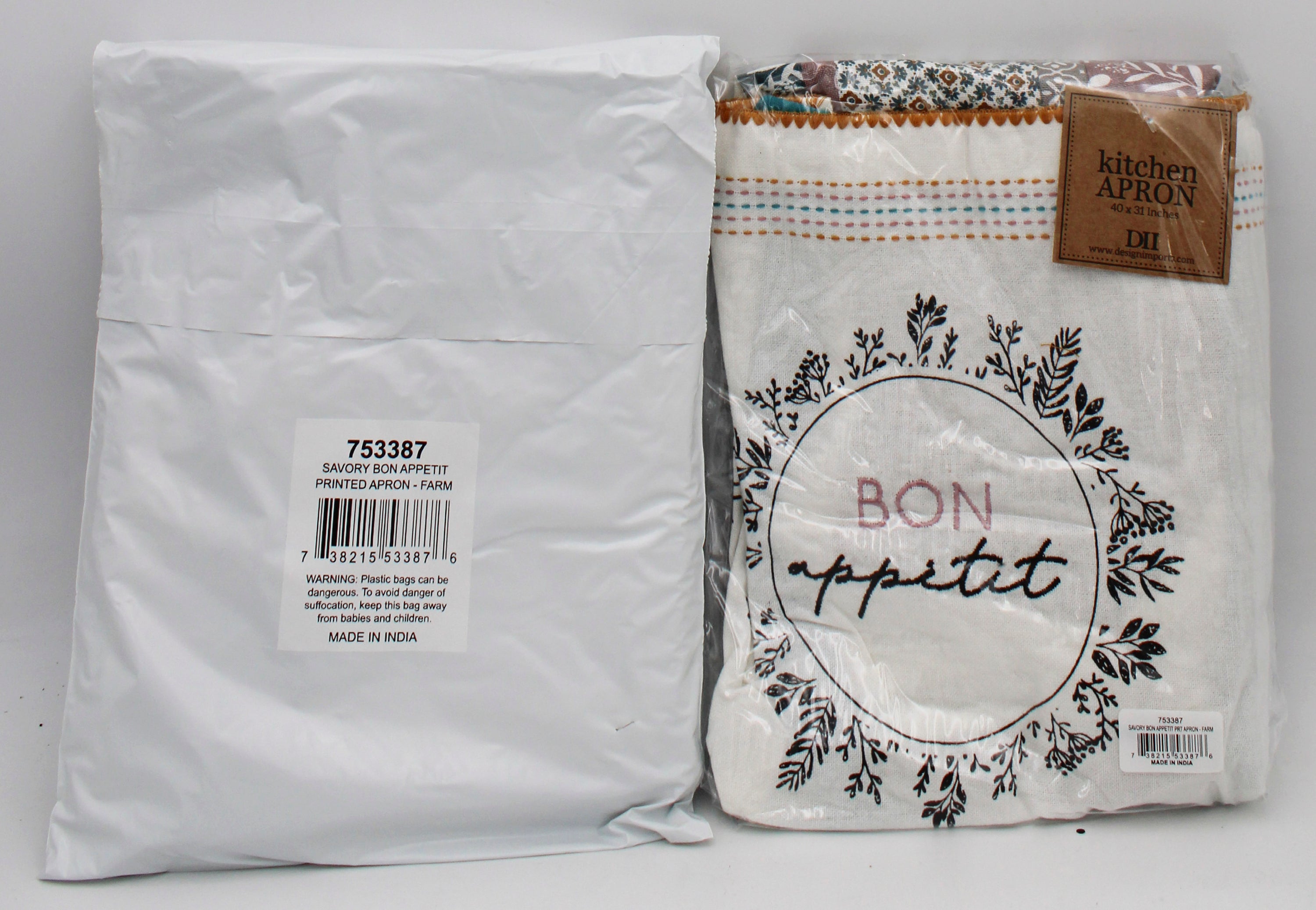 APRON - SAVORY BON APPETIT