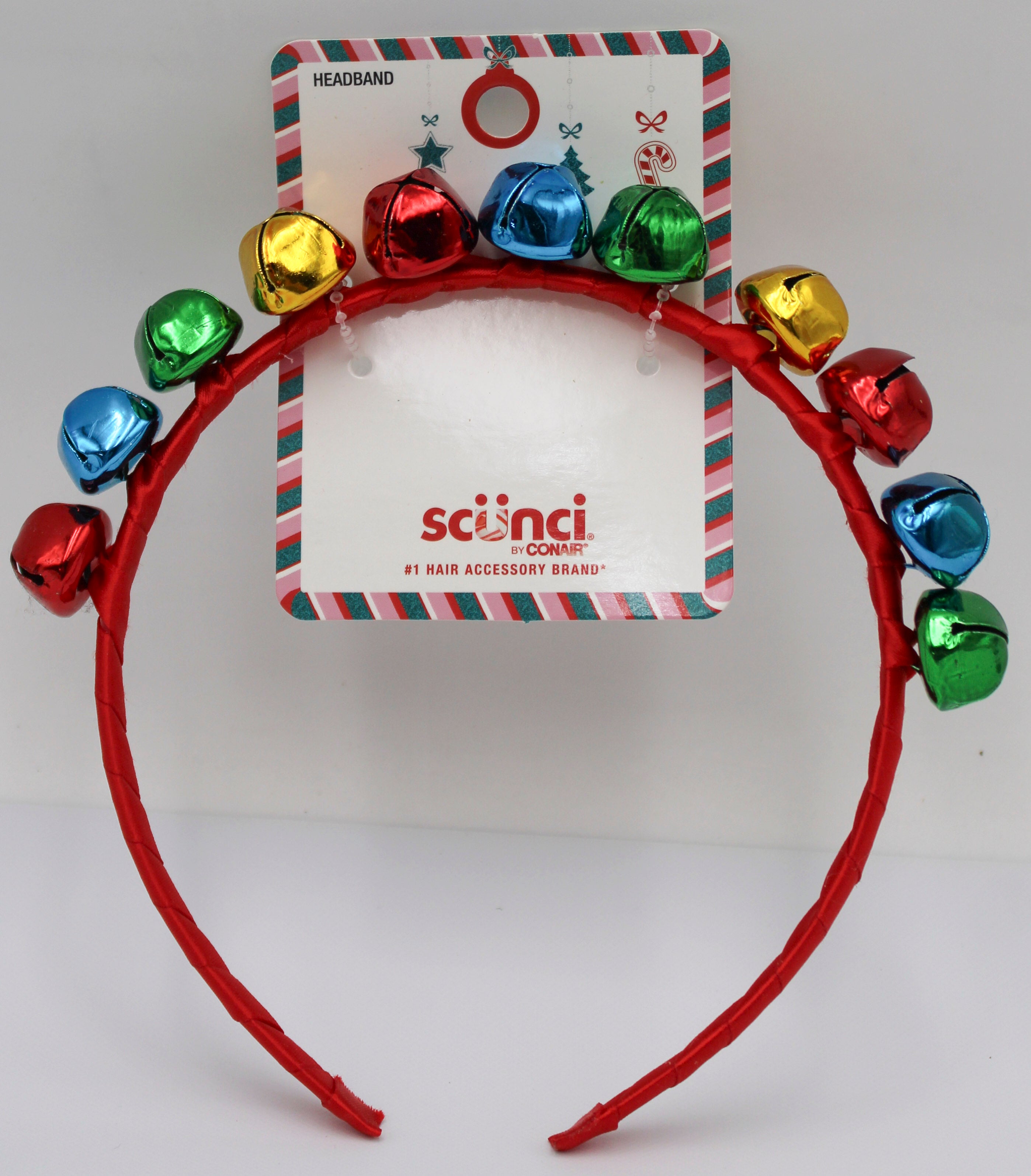 Scrunci Jingle Bells Headband - Festive Accessory