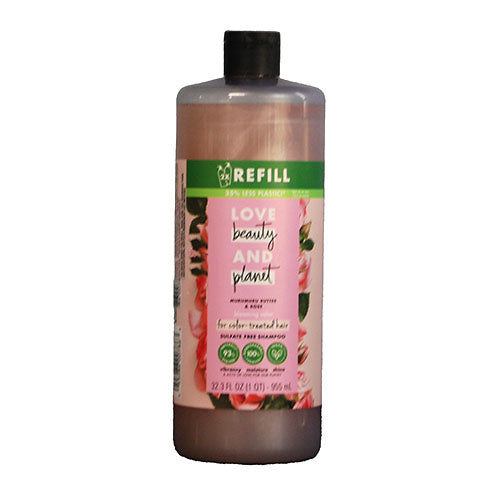 LOVE BEAUTY AND PLANET SHAMPOO REFILL 32.3OZ-MURUMURU BUTTER&ROSE