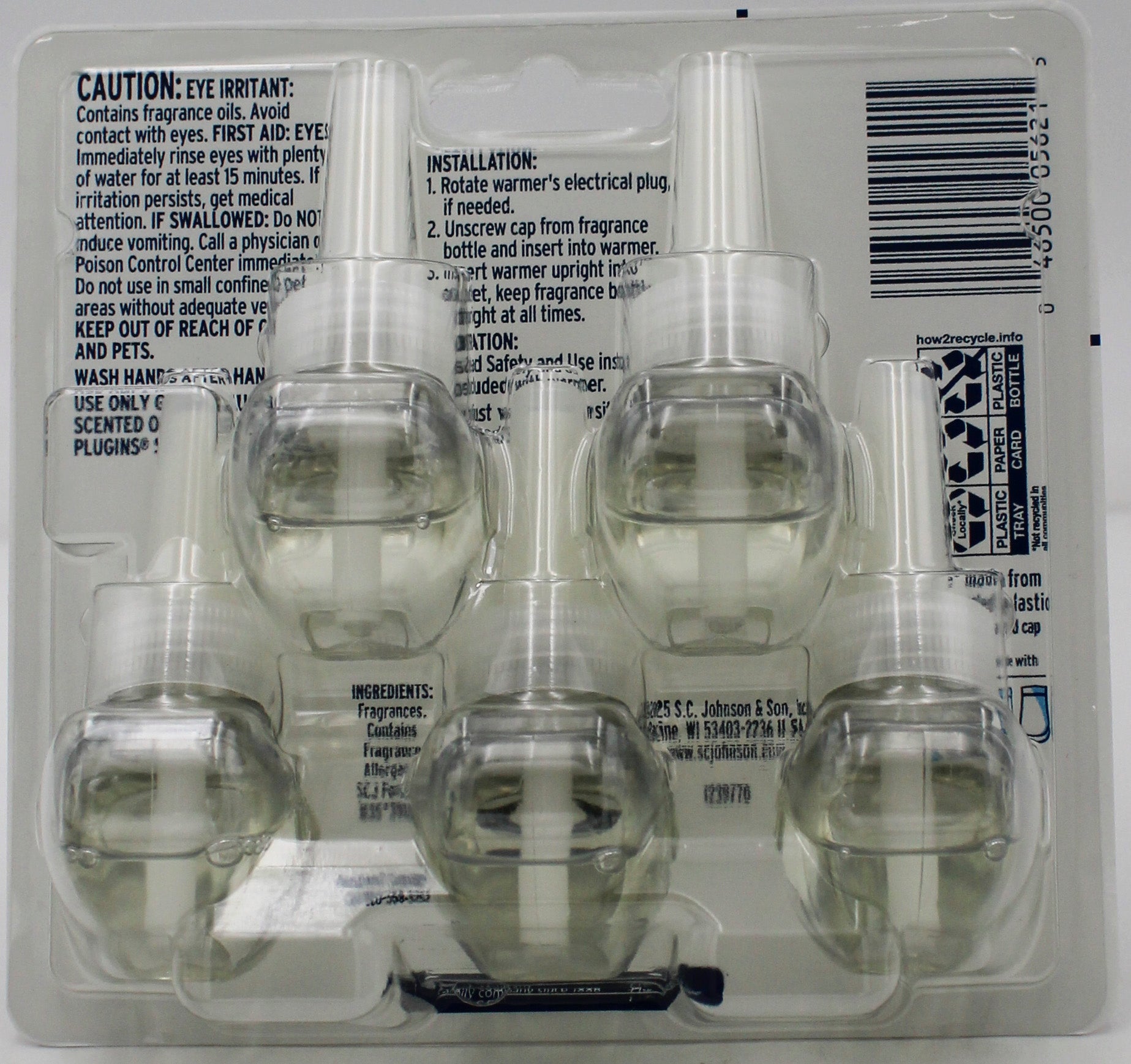 GLADE PLUGINS SCENTED OIL MORNING COTTON BLOSSOM 5ct 0.67floz US