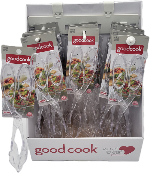 GOOD COOK 15 PC SALAD TONG CDU