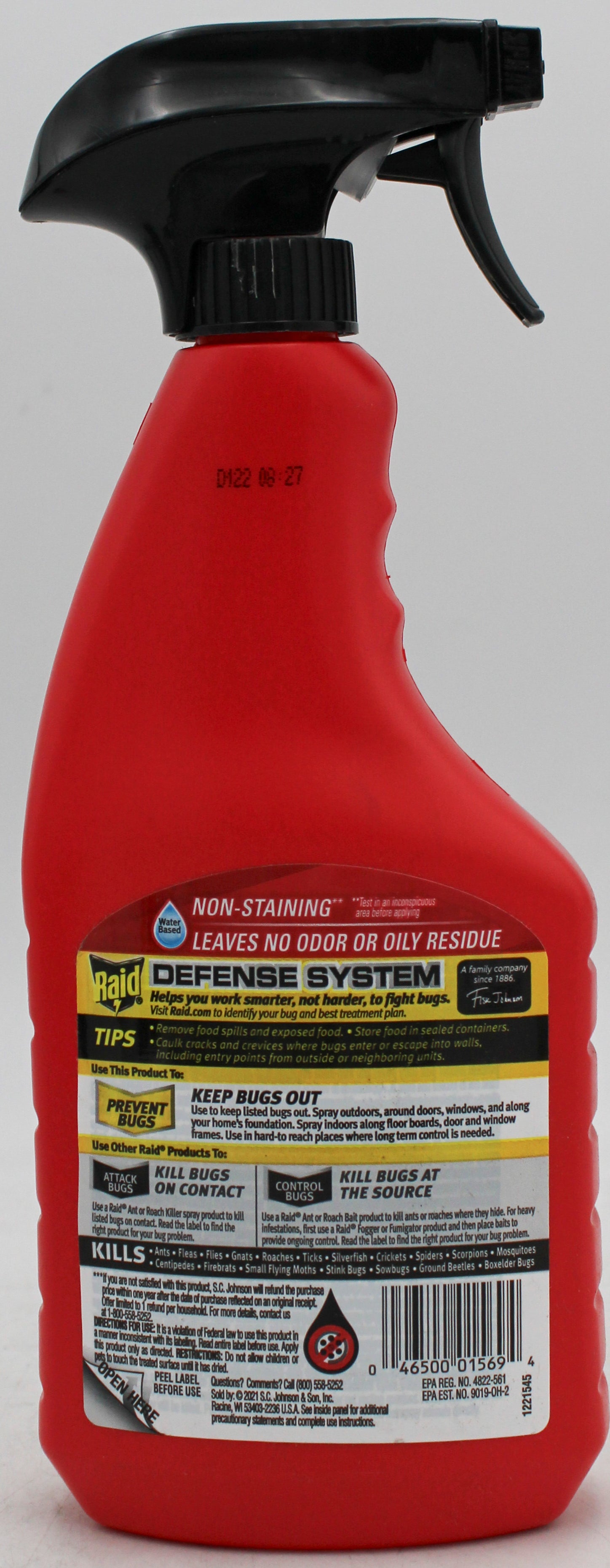 SP RAID MAX PERIMETER PROTECTION 22oz INDOOR / OUTDOOR