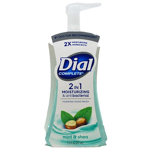 DIAL FOAM HANDWASH 7.5oz-MINT/SHEA.