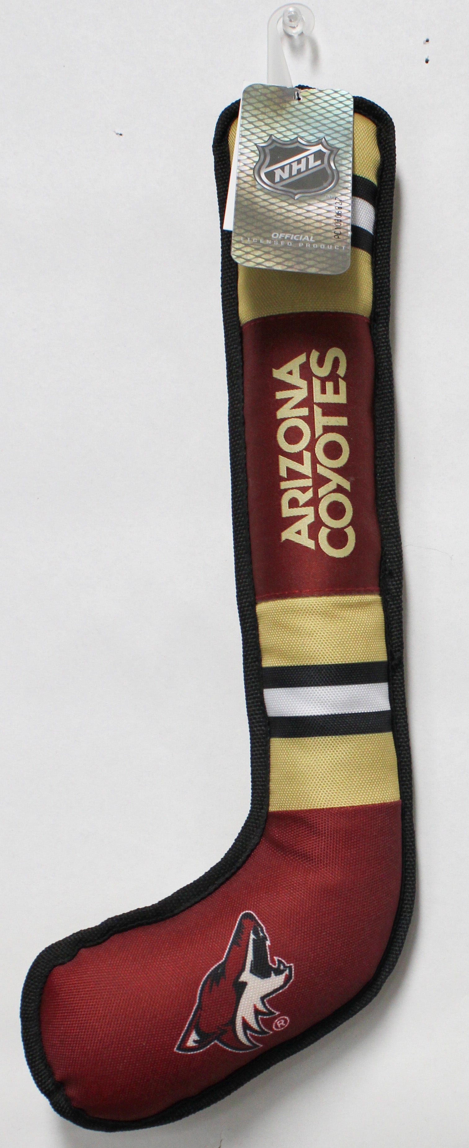 NHL ARIZONA COYOTES HOCKEY STICK DOG TOY NI