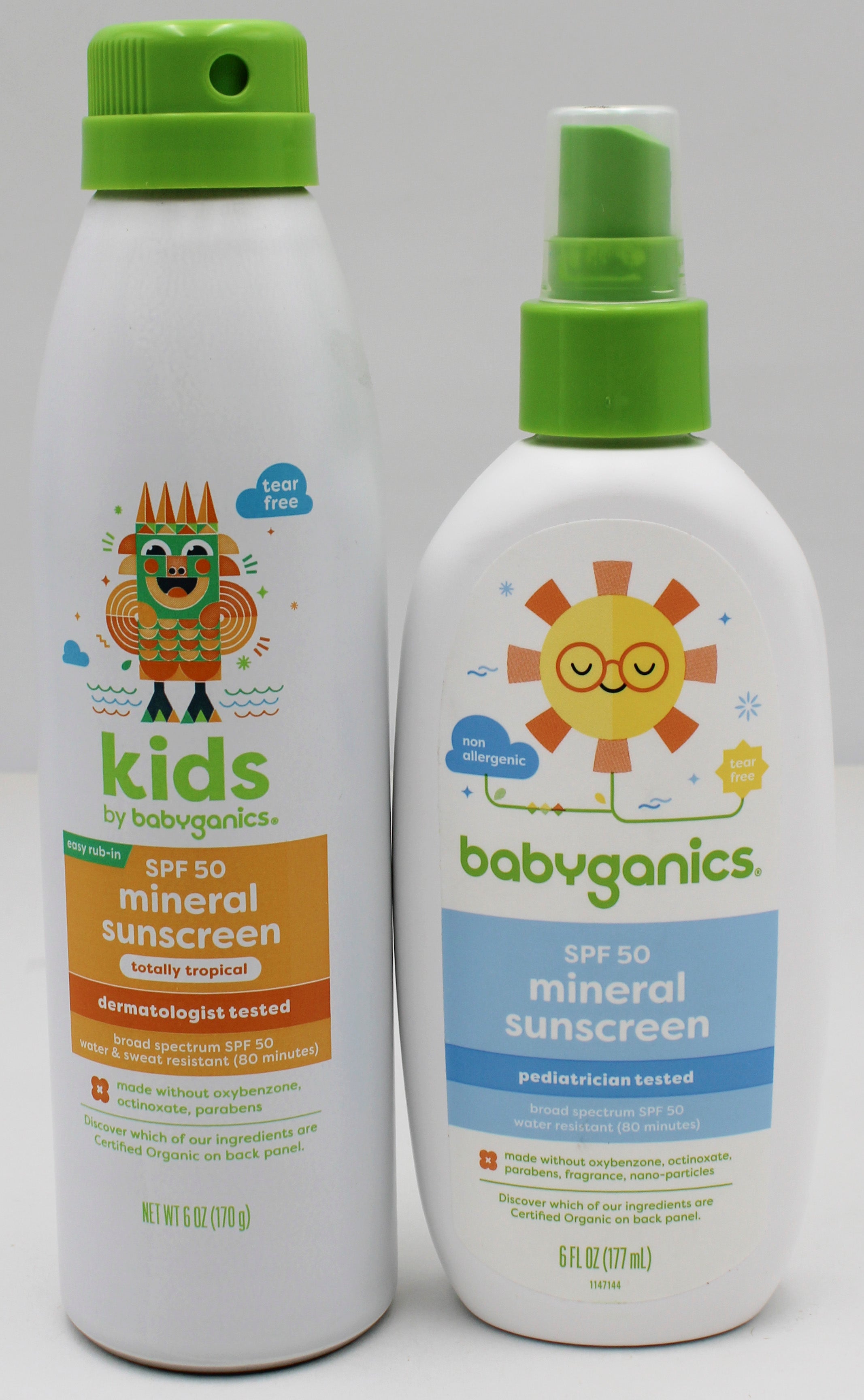 BABYGANICS BABY KID SUN SPRAY MIXED FLOORSTAND EXP 2025-HOLD FOR CREDIT