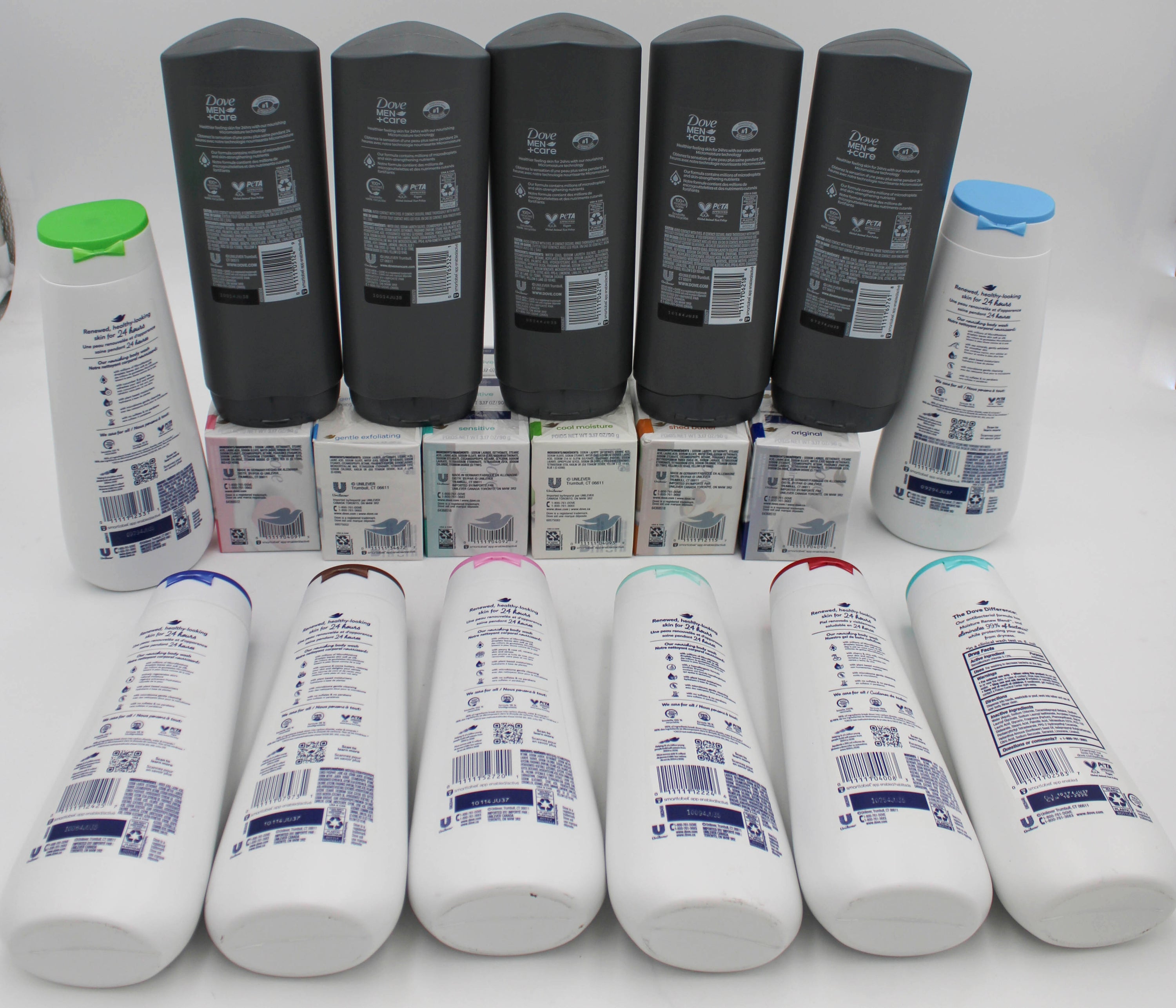 DOVE BODY WASH/BAR MIXED HALF PALLET