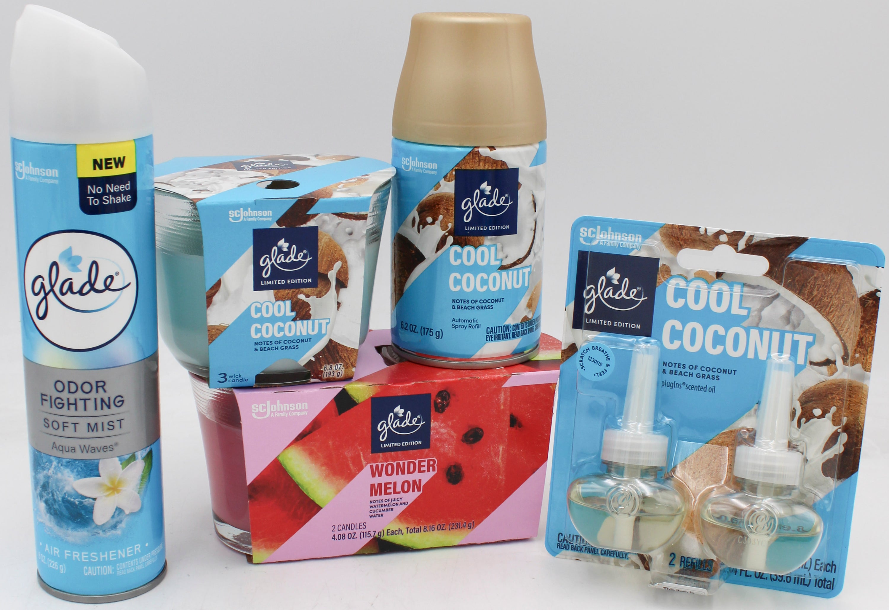 GLADE SPRING MIXED 24CT PDQ