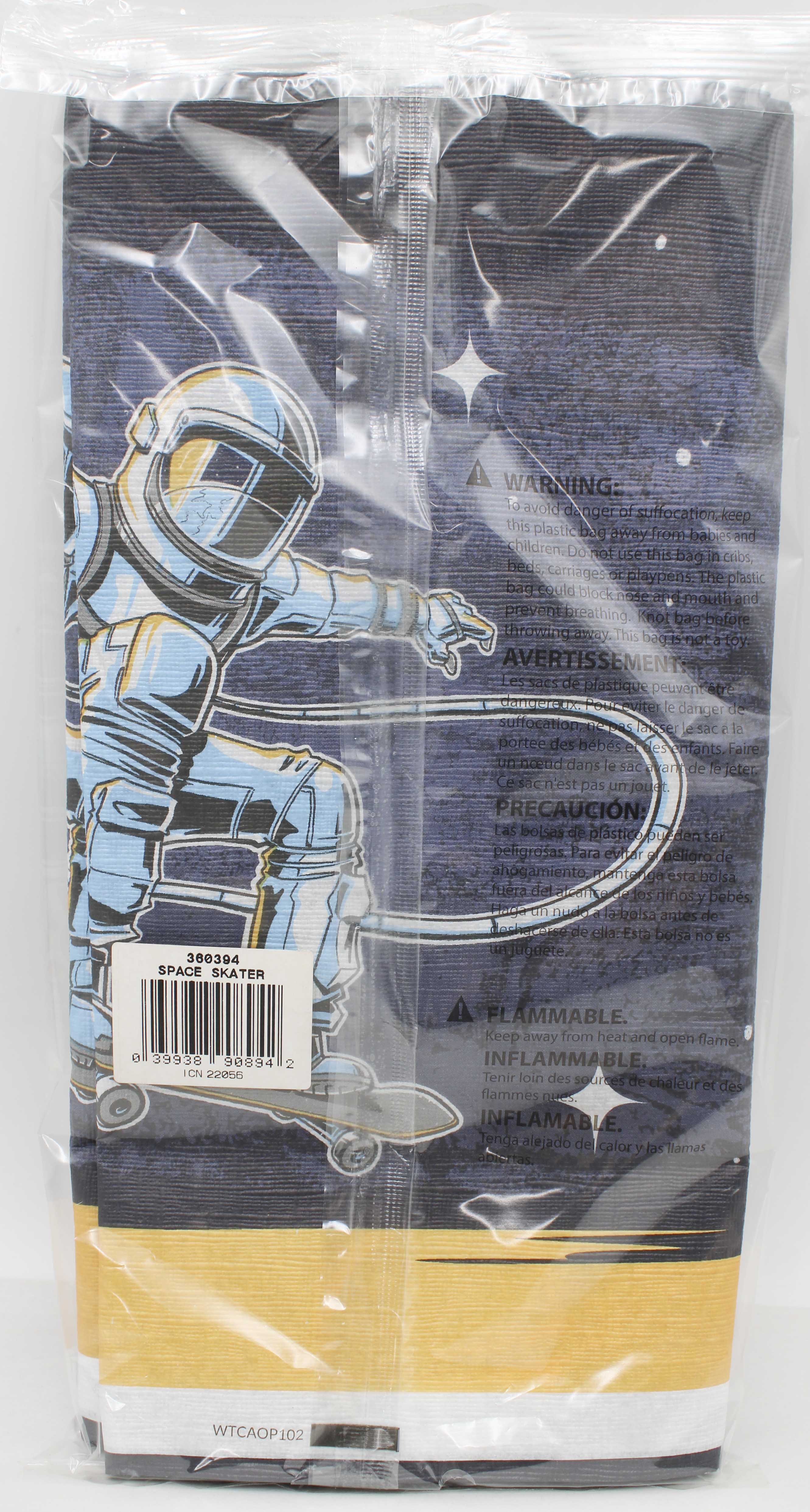 TABLE COVER 1CT 54" X 102" SPACE SKATER
