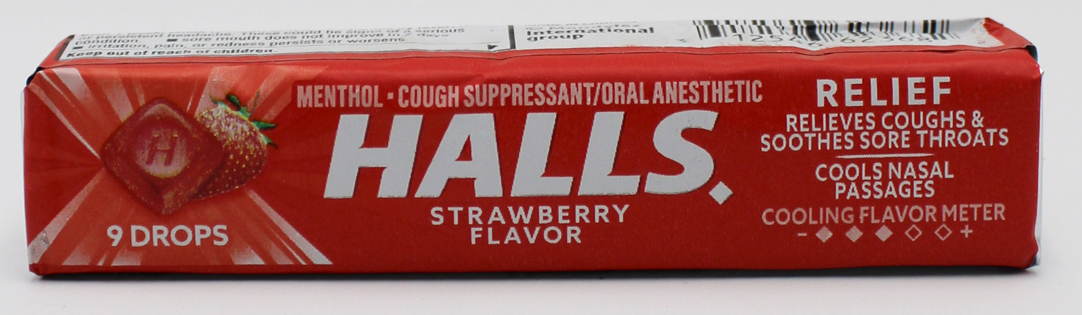 HALLS 9 PC STRAWBERRY EXP 4/20/27