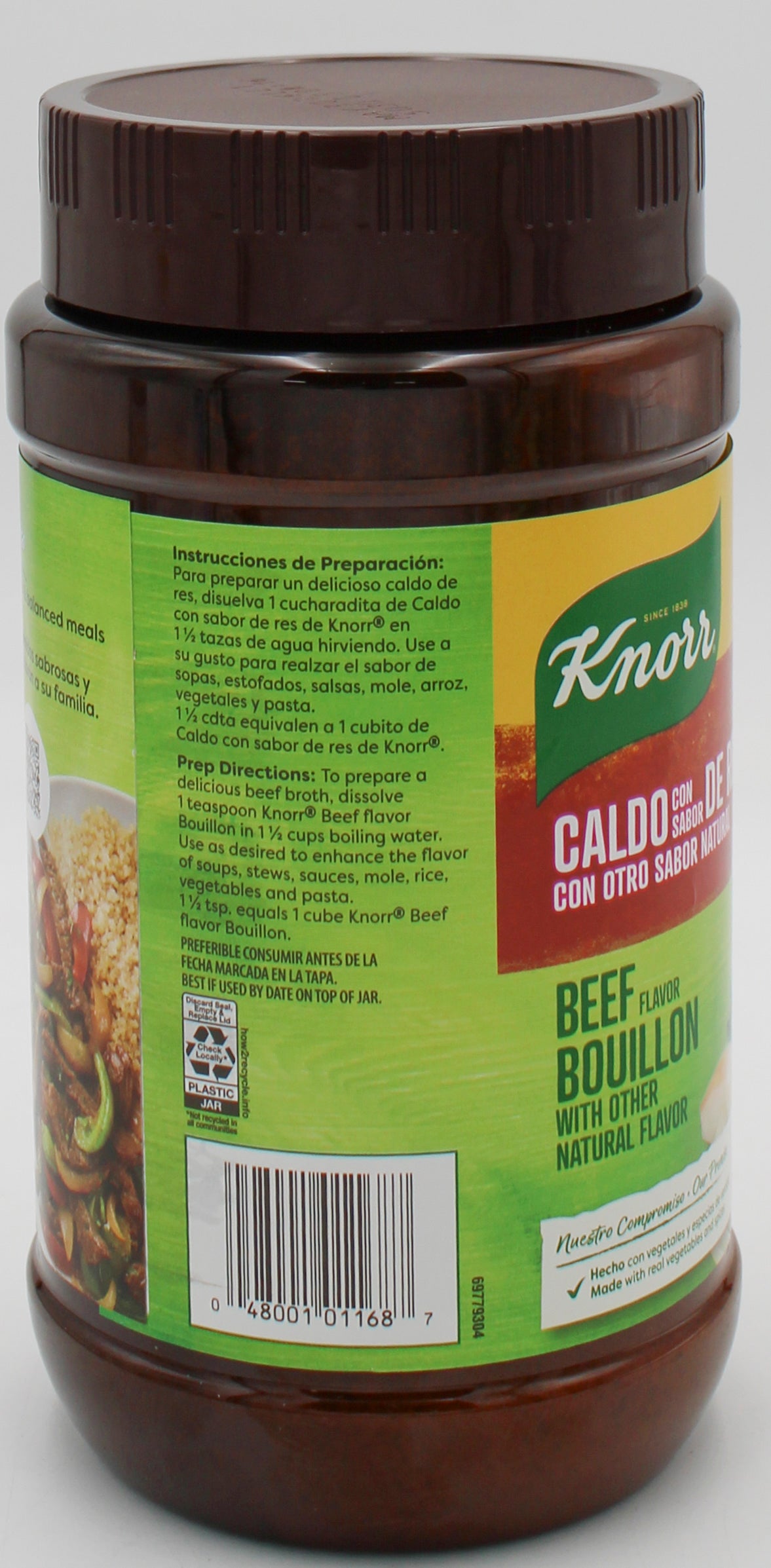 KNORR MEXICAN BEEF BOUILLON 32oz/2lbs EXP 5/2026