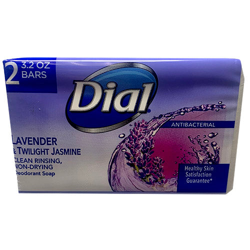 DIAL BAR SOAP 3.2oz/2CT-LAV/JASMINE
