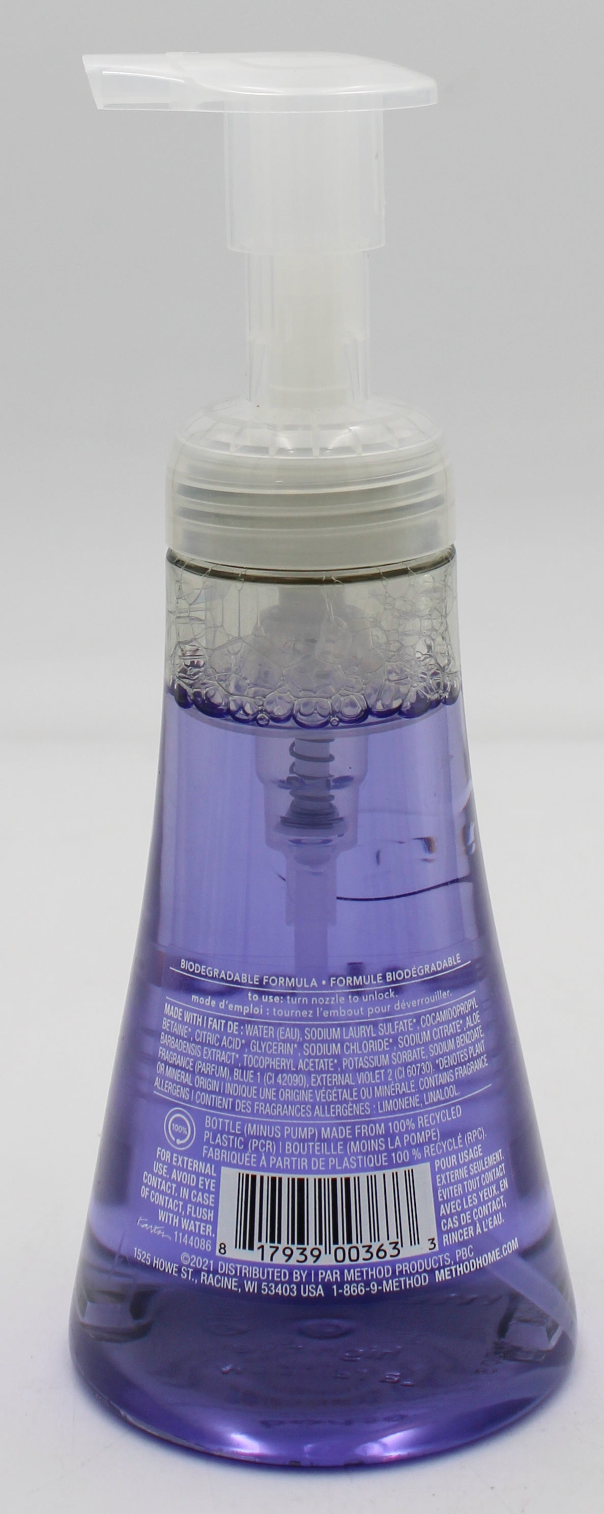 SP METHOD FOAMING HAND WASH FRENCH LAVENDER 10oz