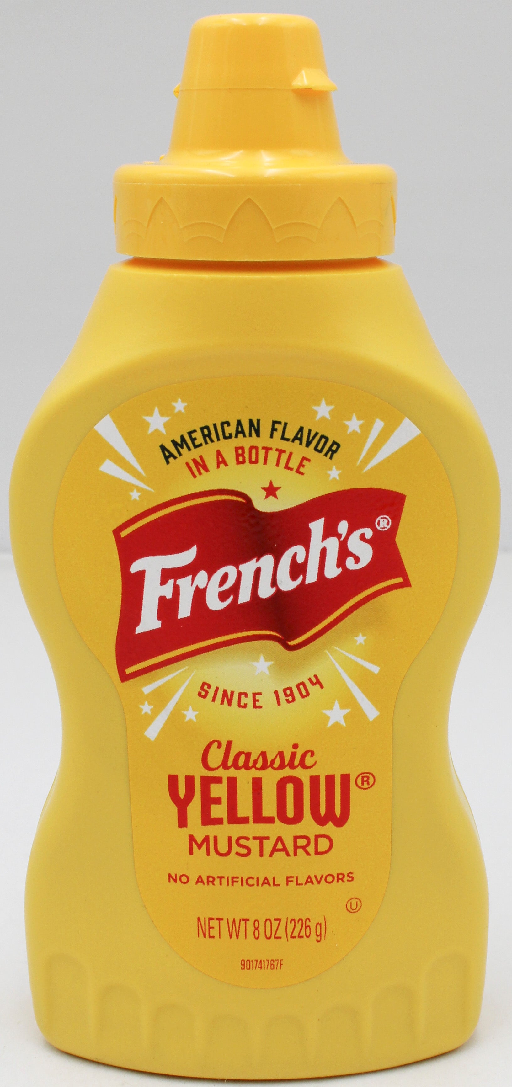 FRENCH YELLOW MUSTARD 8 Oz BB 1/19/27