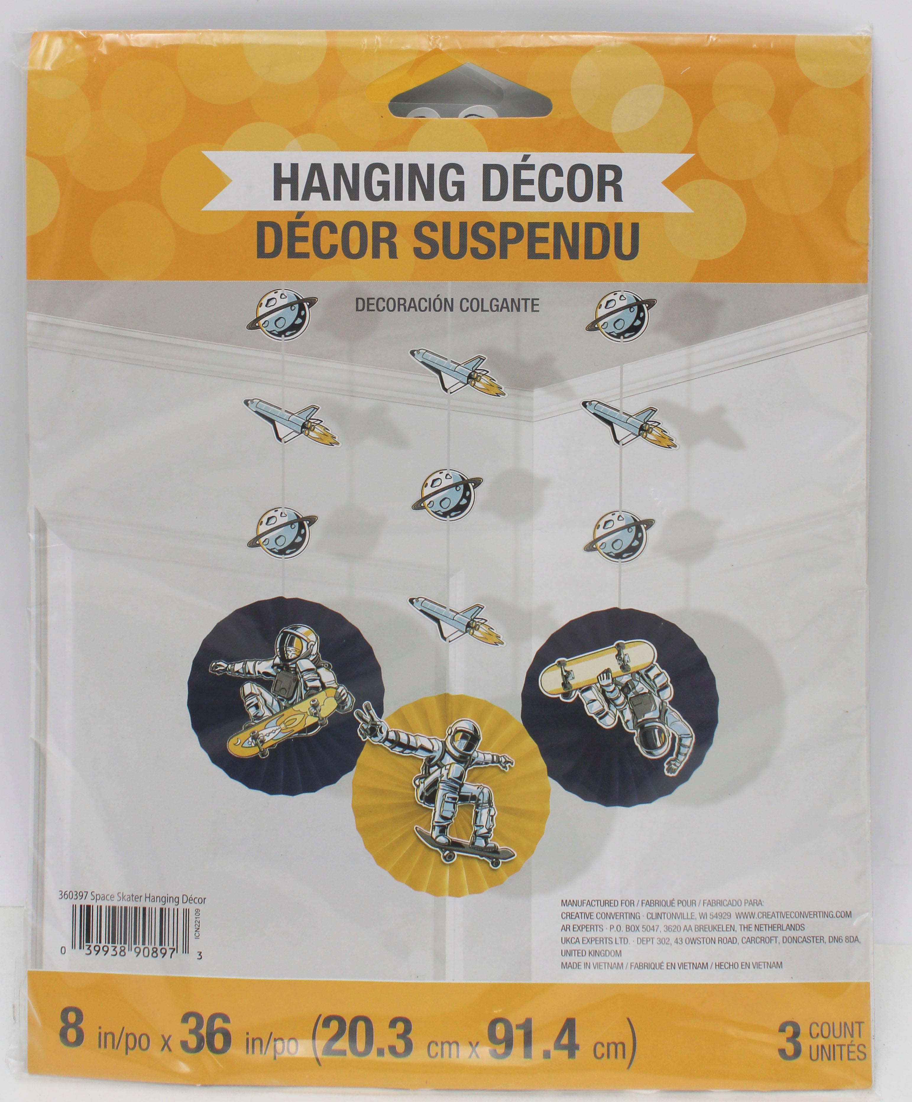 HANG FANS 3CT SPACE SKATER