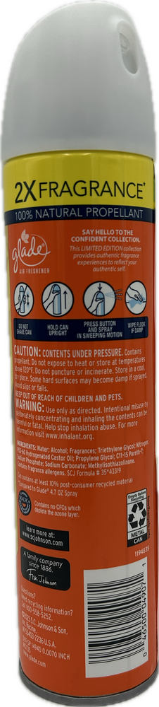 GLADE AEROSOL SPRAY MIGHTY MANGO 8.3oz US
