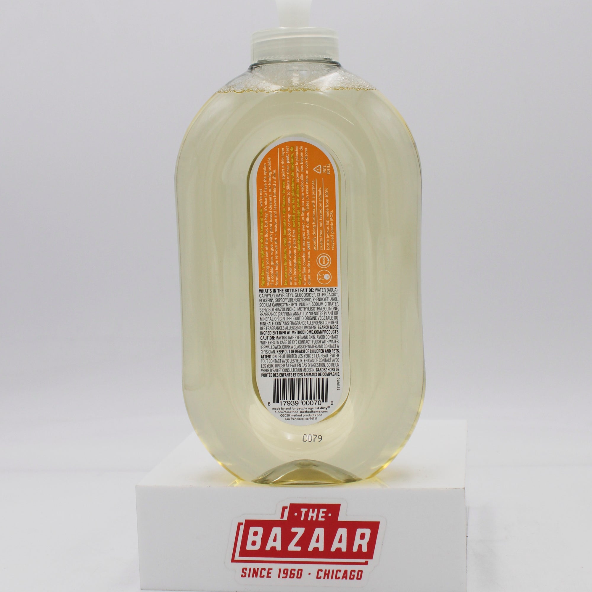 SP METHOD SQUIRT + MOP HARD FLOOR CLEANER GINGER YUZU 25oz
