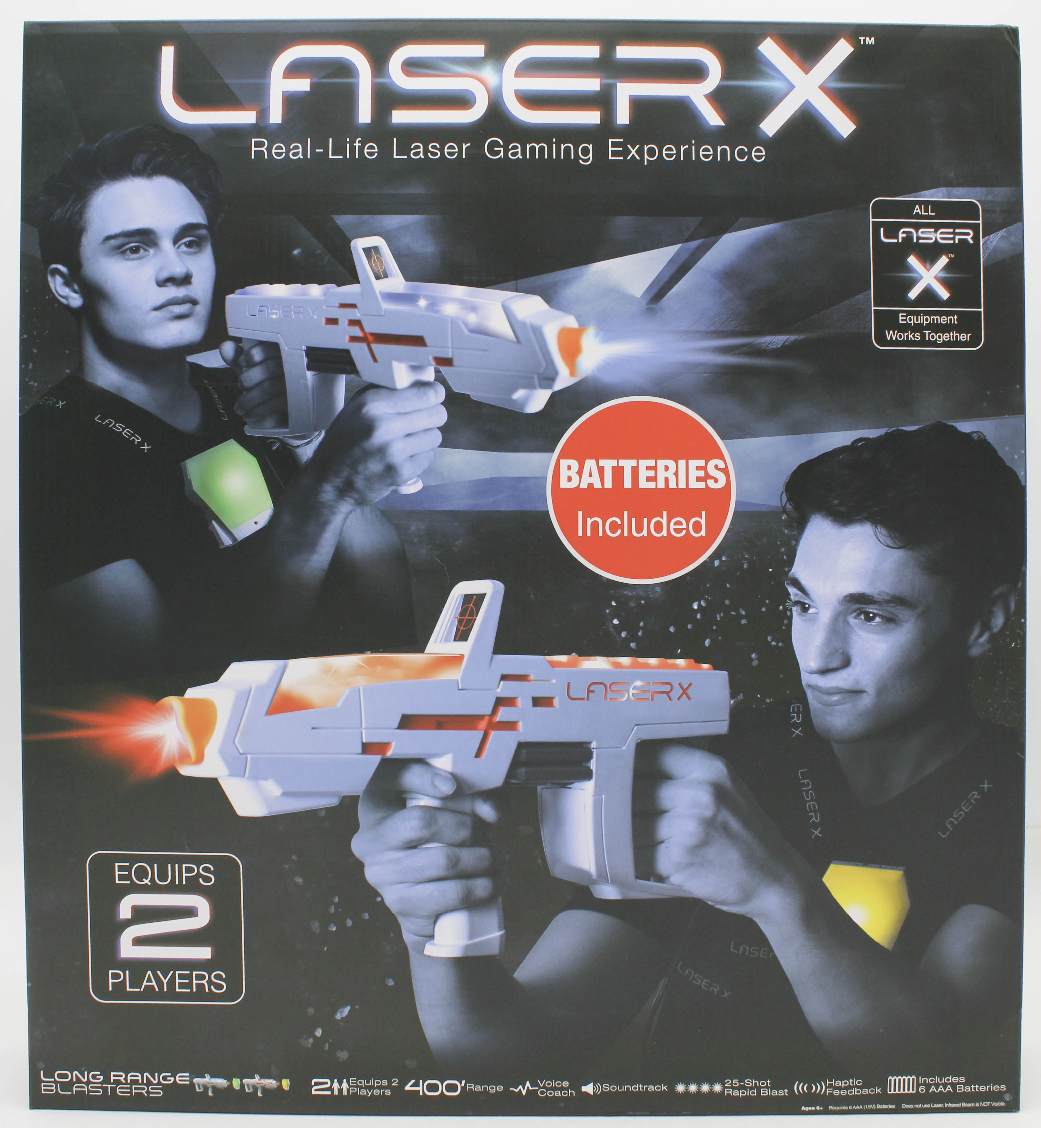 LONG RAGE 2 PACK LASER -X