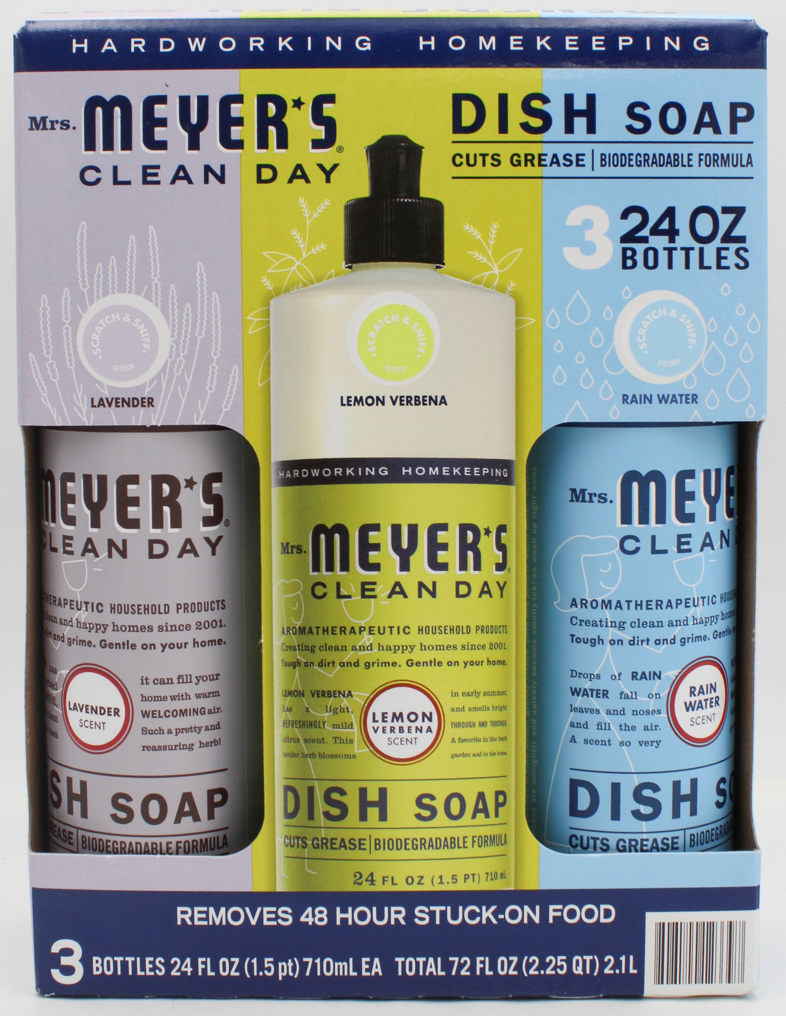 MRS MEYERS DISH SOAP MIXED SET 3ct 24oz US