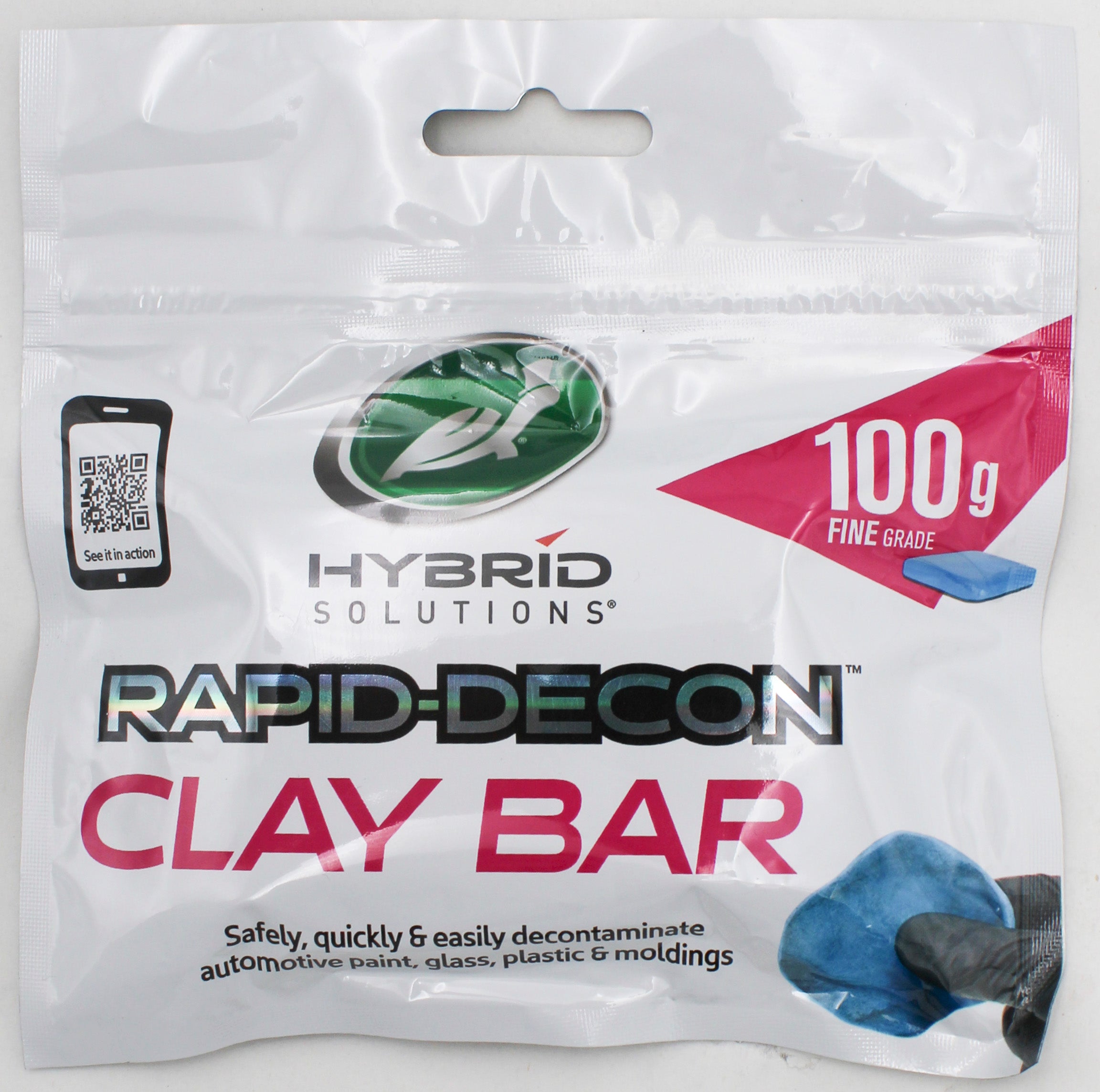 Turtle Wax Hybrid Rapid Decon Clay Bar 100g / 4oz