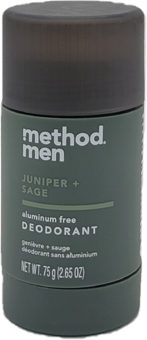 METHOD MENS DEODORANT JUNIPER SAGE ALUMINUM FREE  2.65oz NA