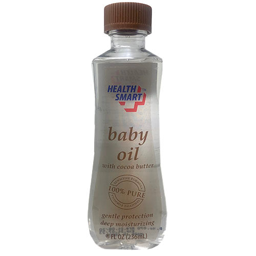HLTH SMRT BABY OIL 8oz(7/23)CCOBTTR