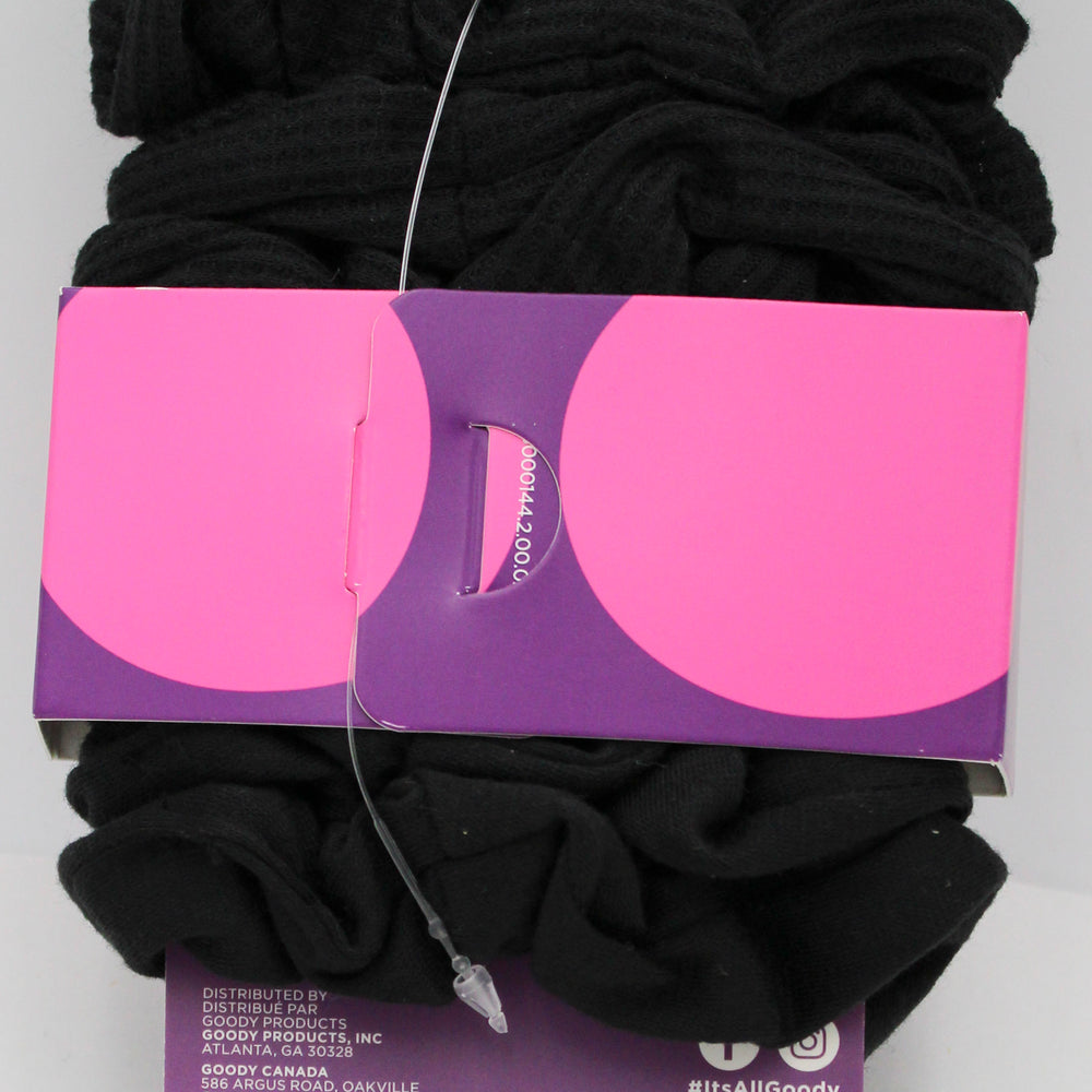 GOODY SCRUNCHIES BLACK 8ct NI