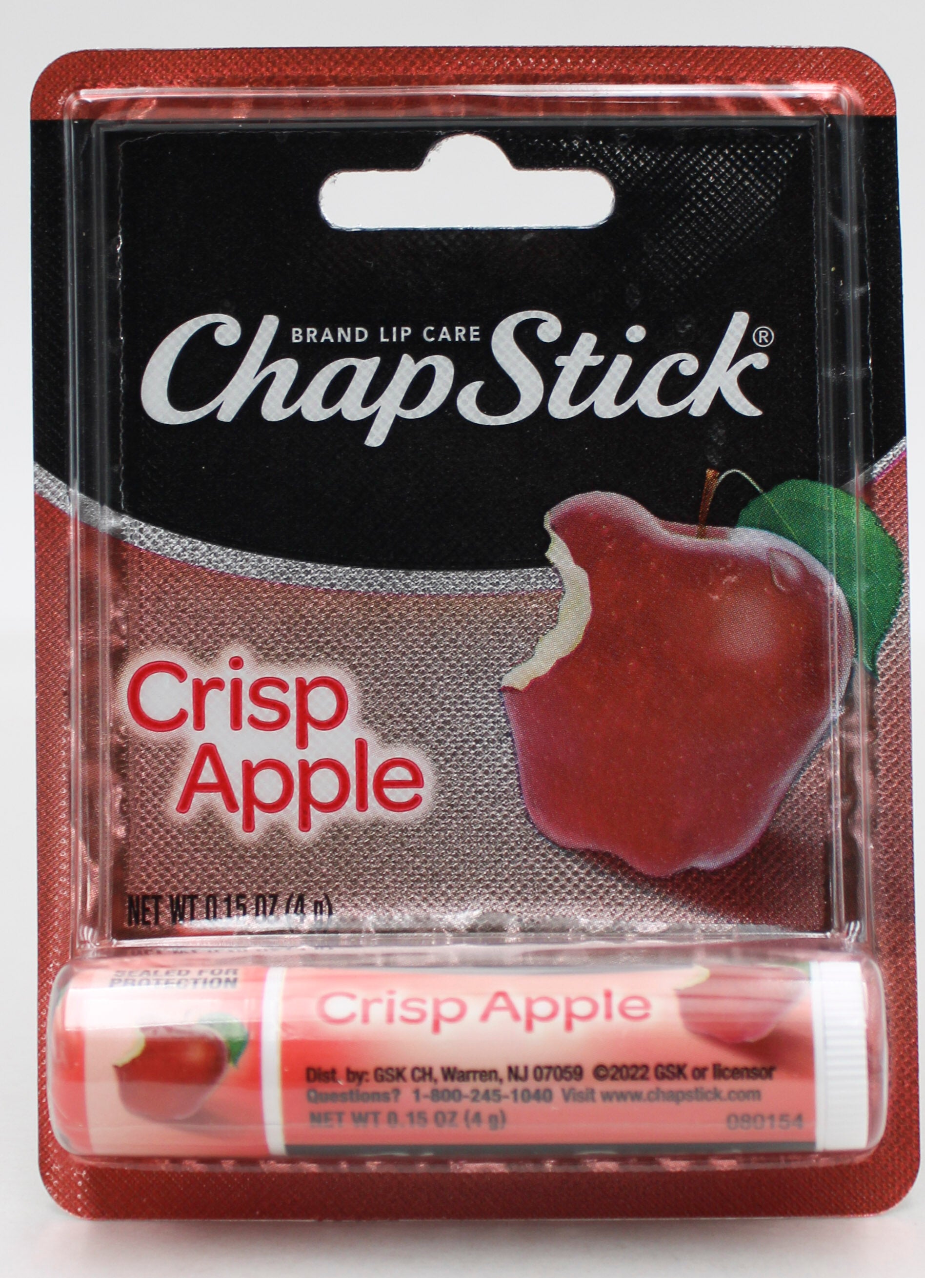 ChapStick Carded Crisp Apple Lip Balm .15oz