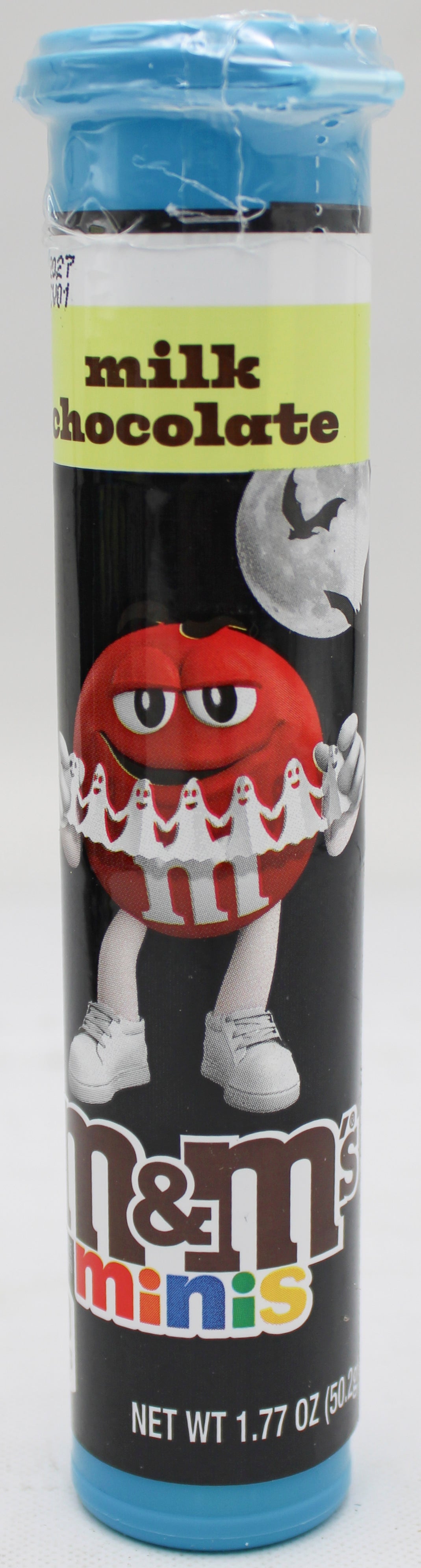 M&M'S MILK CHOCOLATE MINIS HALLOWEEN MEGA TUBE 1.77oz BB 3/31/2027