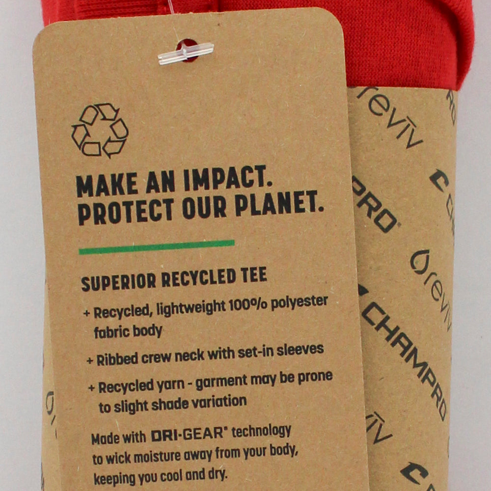 T-SHIRT - ADULT - SCARLET- M