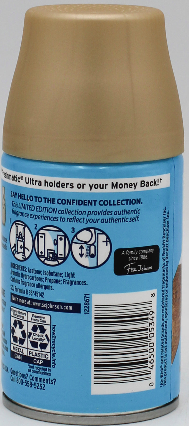 GLADE AUTOMATIC REFILL COOL COCONUT 6.2oz US