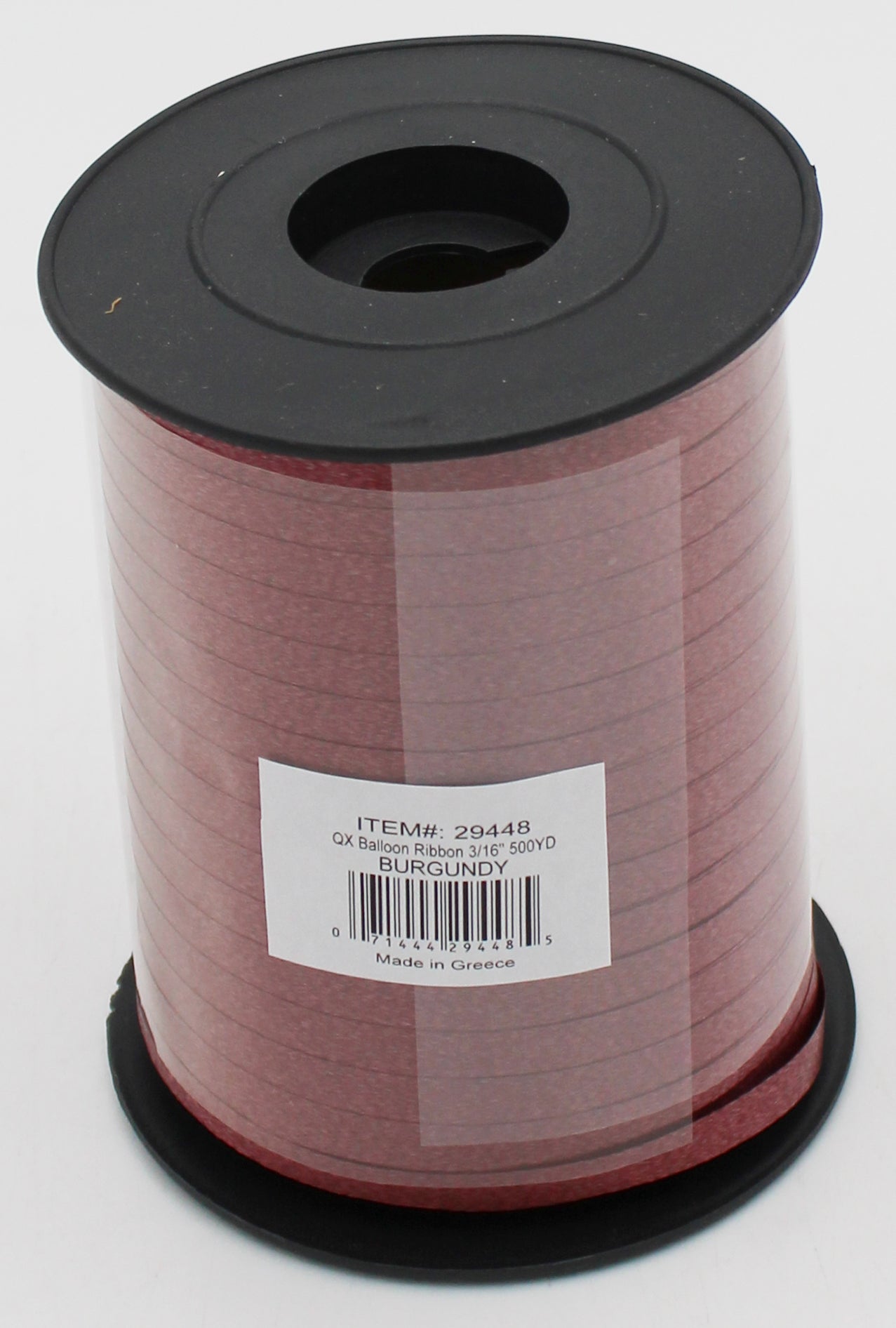QX BALLOON RIBBON 3/16 500 YDS BURGUNDY