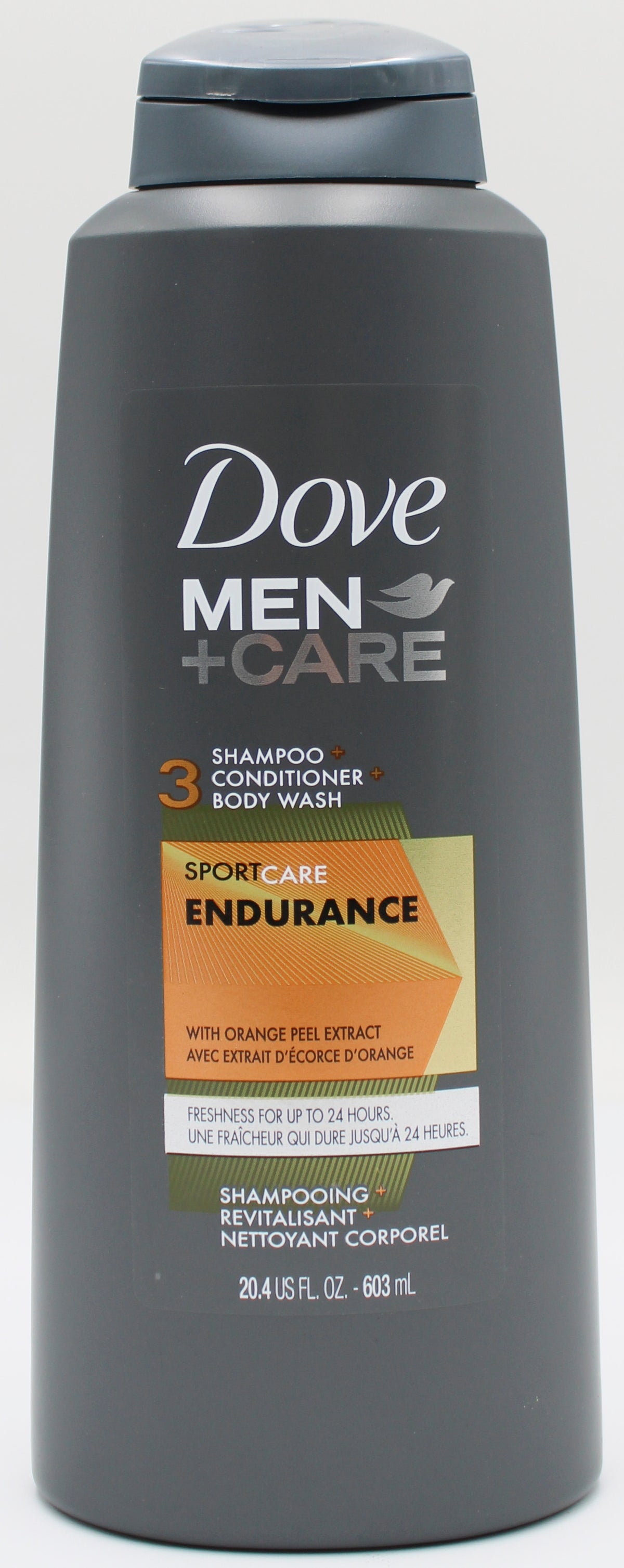 DOVE MEN + CARE 3 IN 1 SHAMPOO ENDURANCE COMFORT 20.4oz