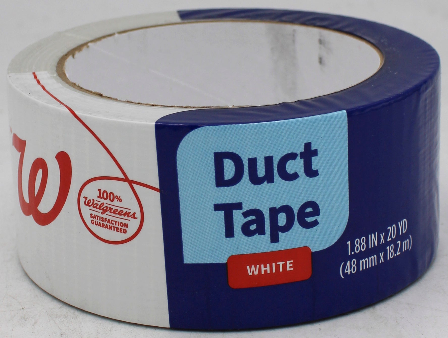WALGREENS DUCT TAPE WHITE 1.88IN X 20YDS