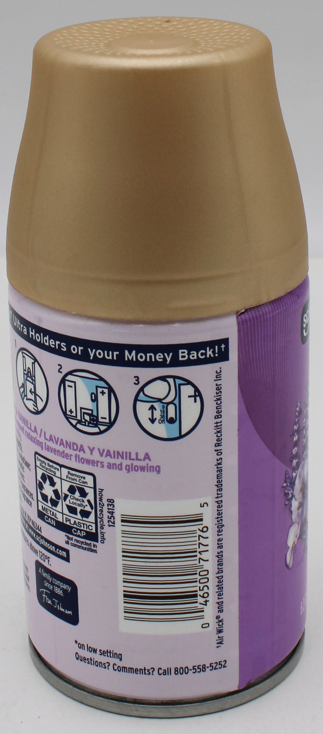 SP GLADE AUTOMATIC SPRAY REFILL 6.02-oz LAVENDER & VANILLA